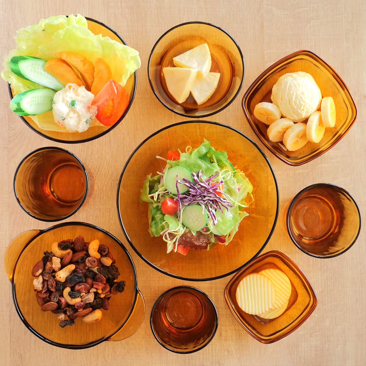 DURALEX（デュラレックス） アンバー ボウル 14cm （ AMBER 食洗機対応