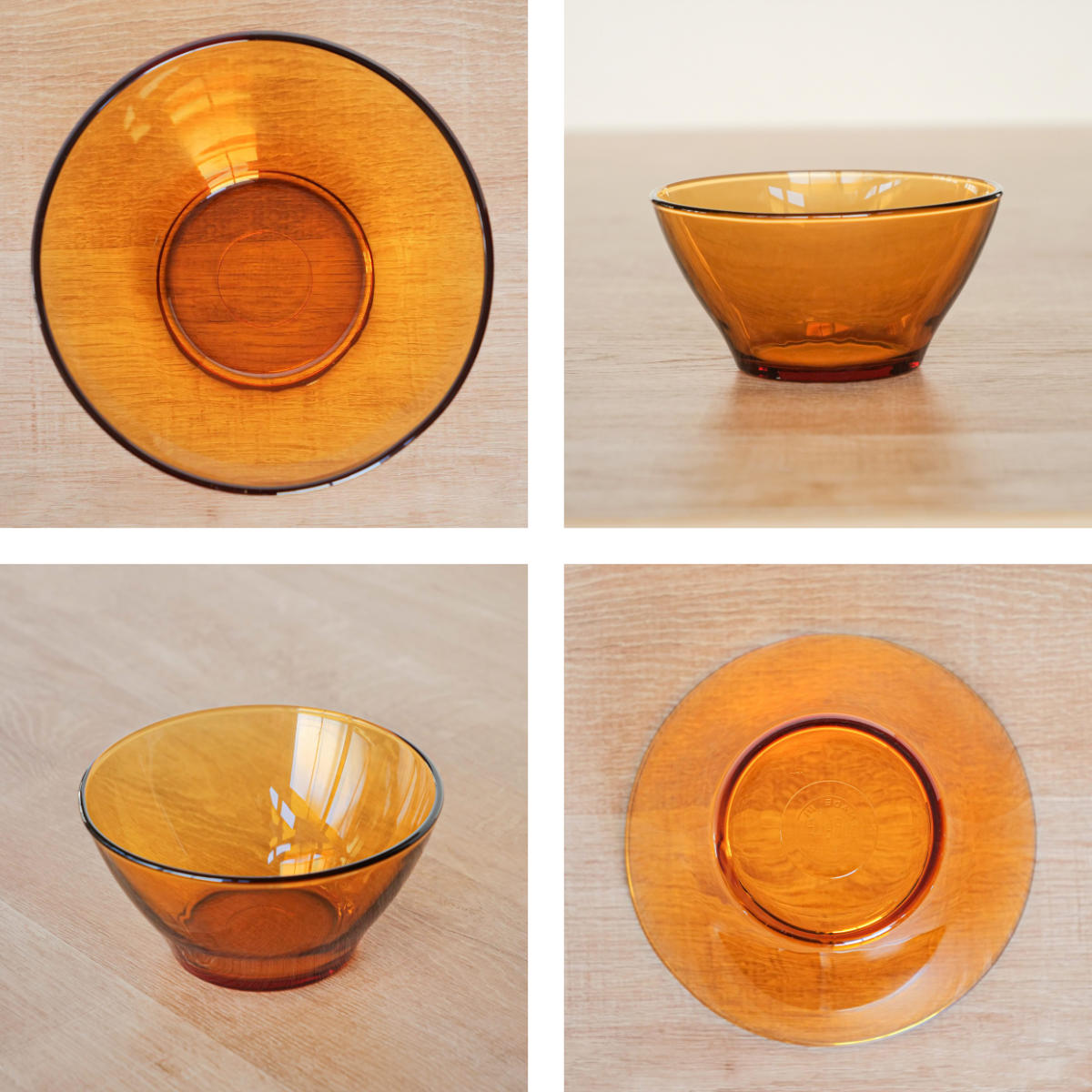 DURALEX（デュラレックス） アンバー ボウル 14cm 6個セット （ AMBER