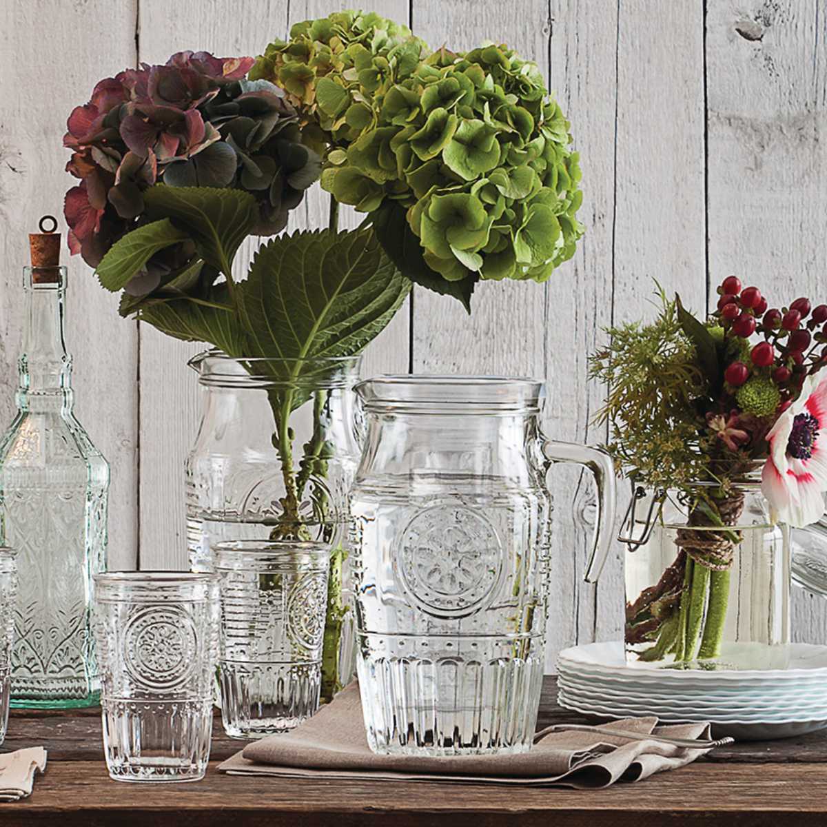 Bormioli Rocco（ボルミオリロッコ） ピッチャー 1.8L ROMANTIC