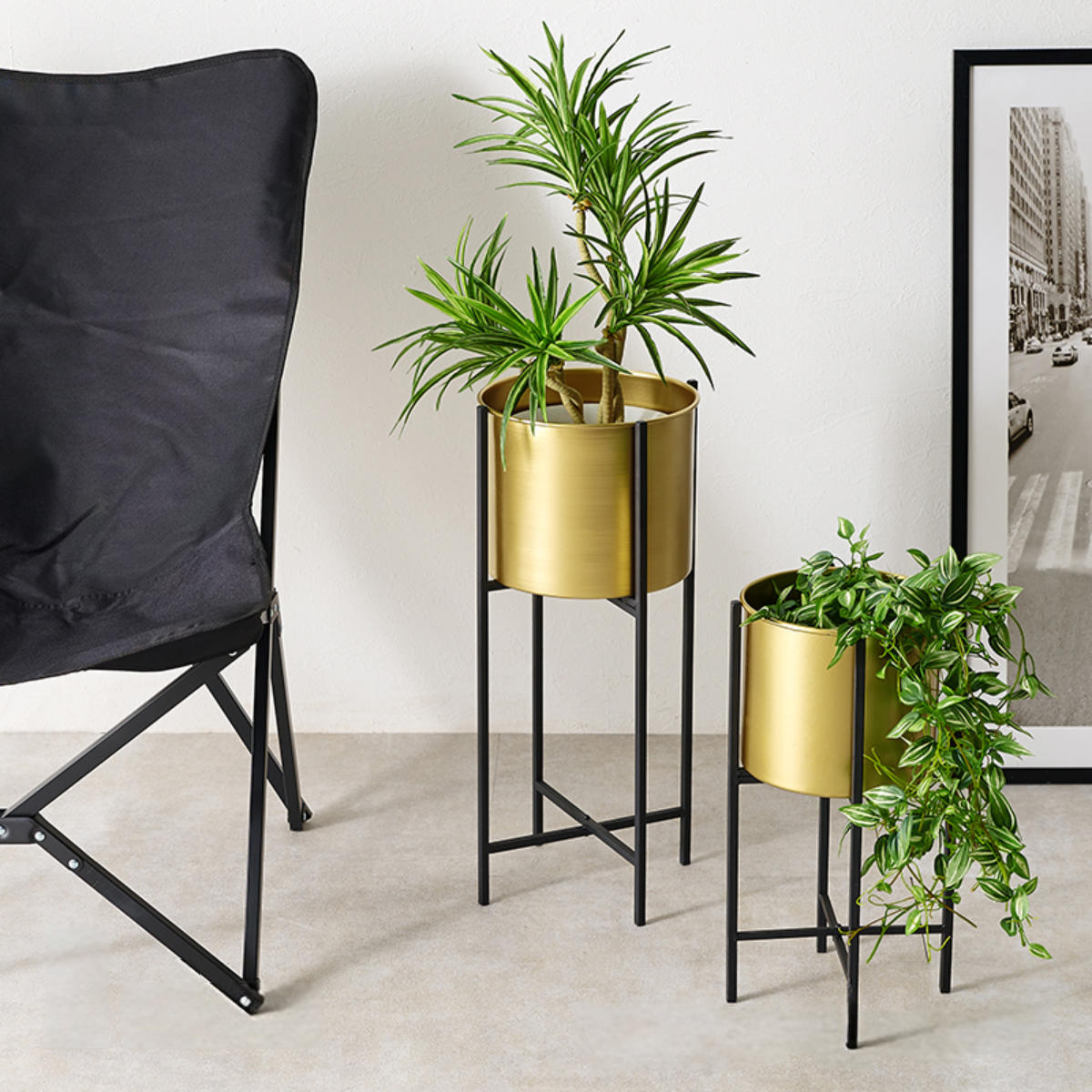 HAGiHARA（萩原） フラワースタンド 6号 （ プランタースタンド 花台