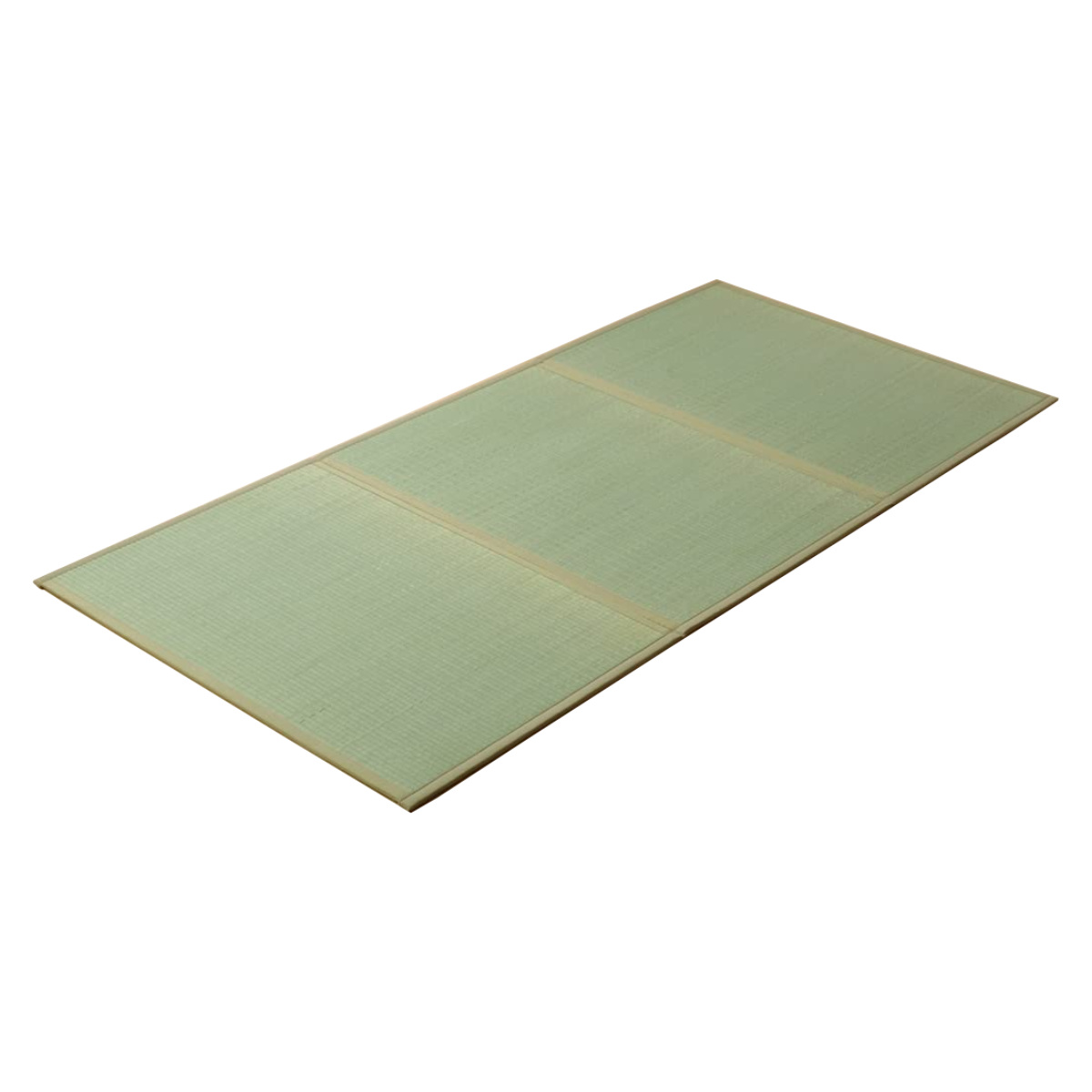 イケヒコ マットレス ダブル 三つ折り い草 置き畳 国産 『い草