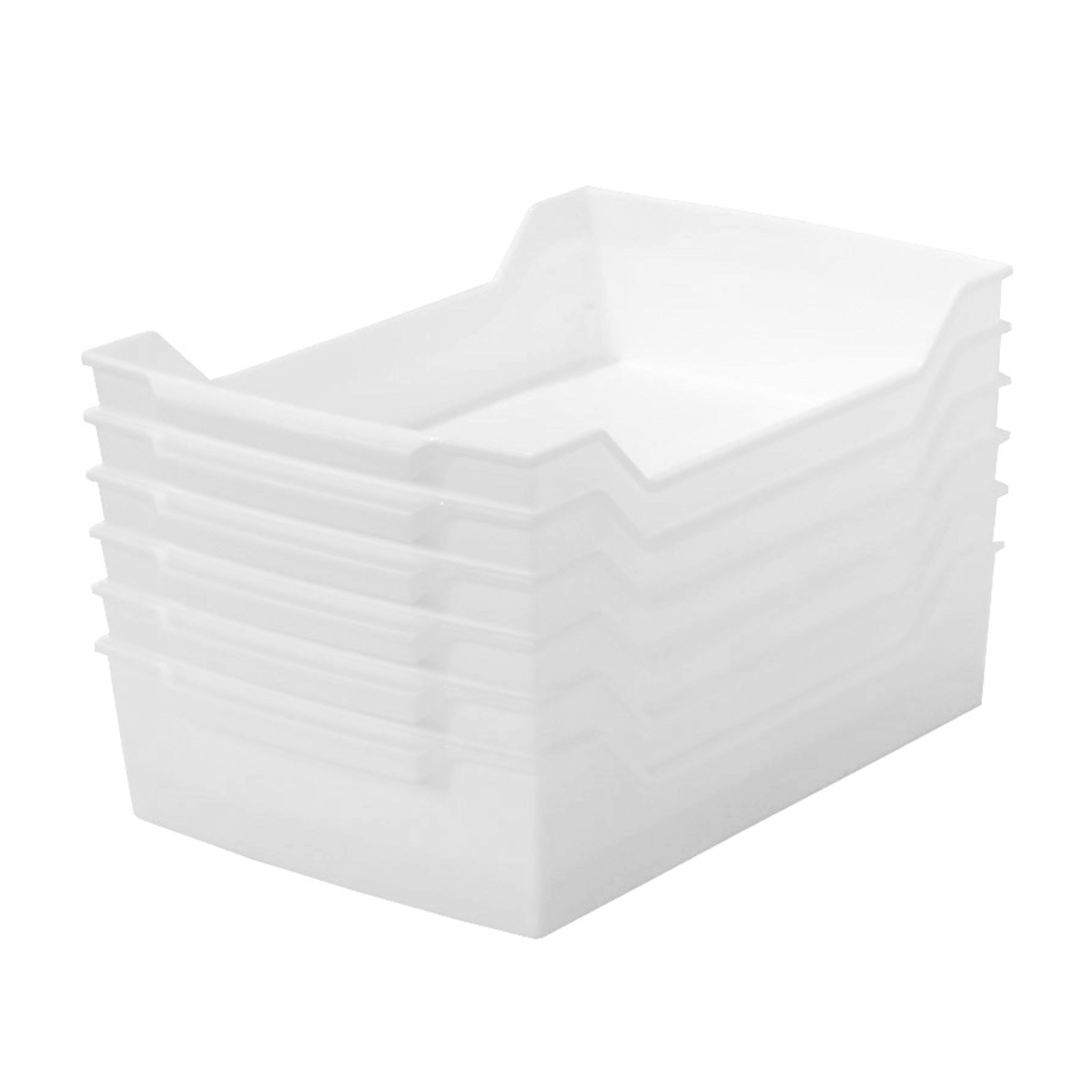 不動技研（FUDOGIKEN） 書類トレー ユースフル A4トレー深型 6個入り