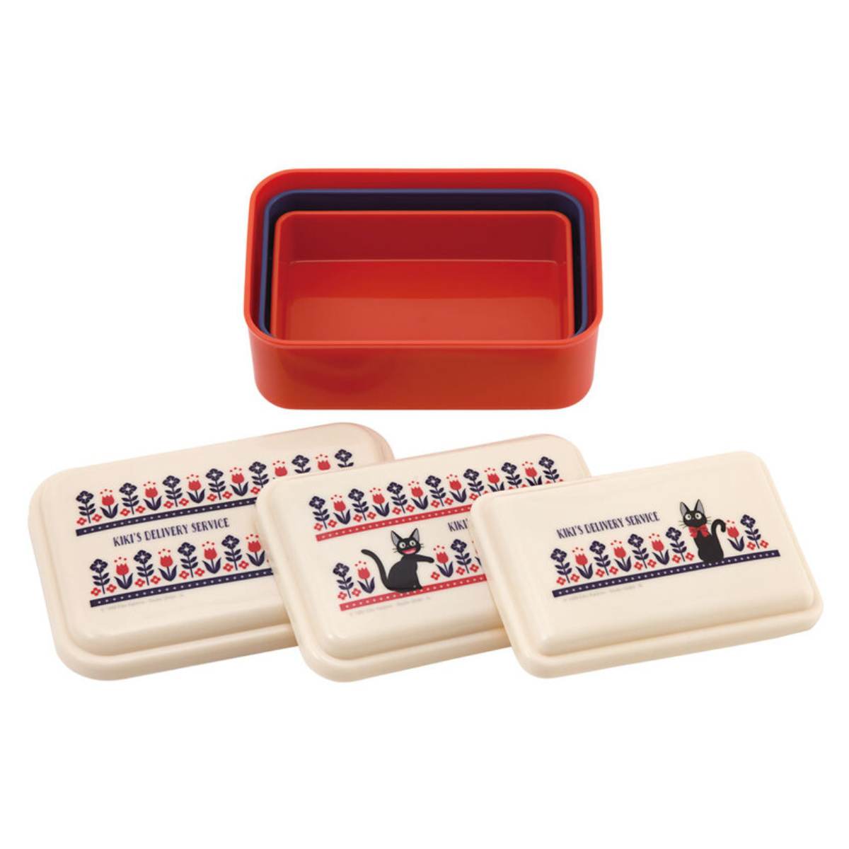 スケーター 弁当箱 抗菌入子式シール容器 3個セット キャラクター