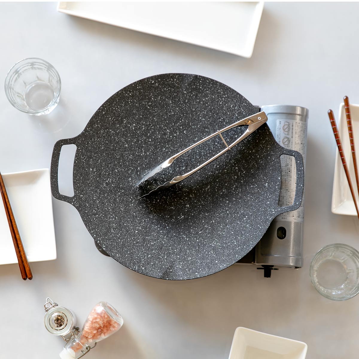 和平フレイズ 特典付き グリドル 32cm カセットコンロ専用 味覚探訪