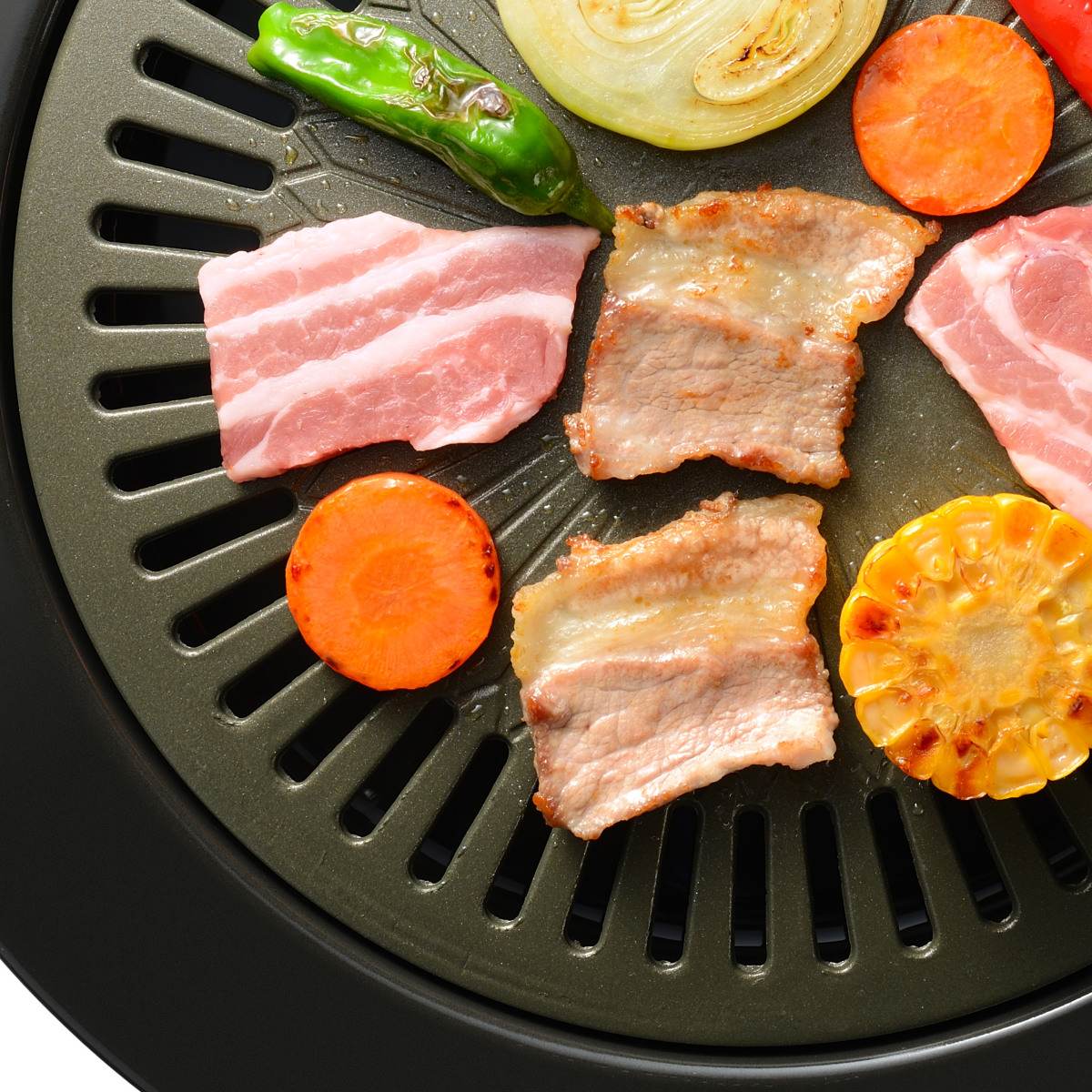 和平フレイズ 焼肉プレート 33.5cm 丸型 カセットコンロ専用 味覚探訪