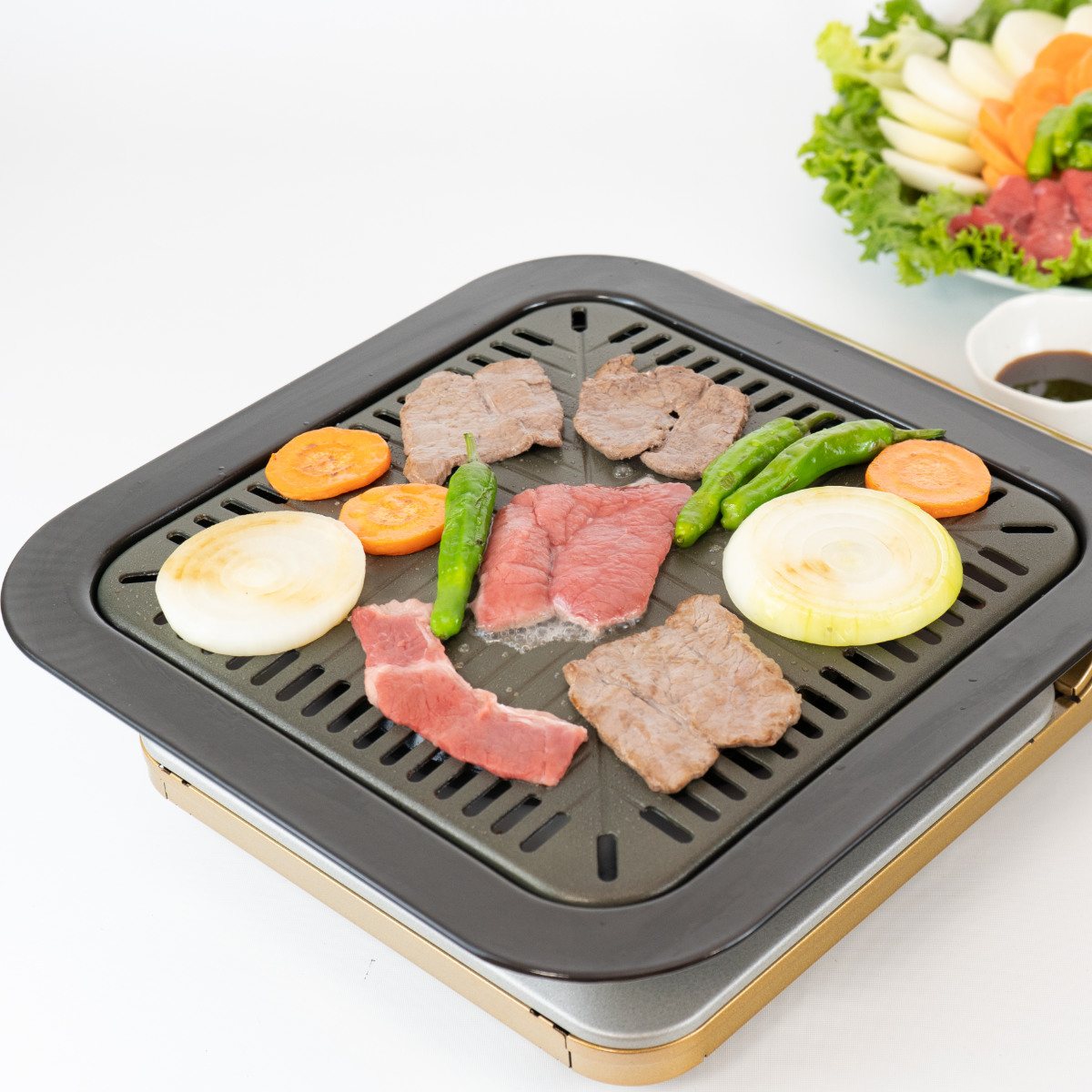 和平フレイズ 焼肉プレート 32×32cm 角型 カセットコンロ専用 味覚探訪