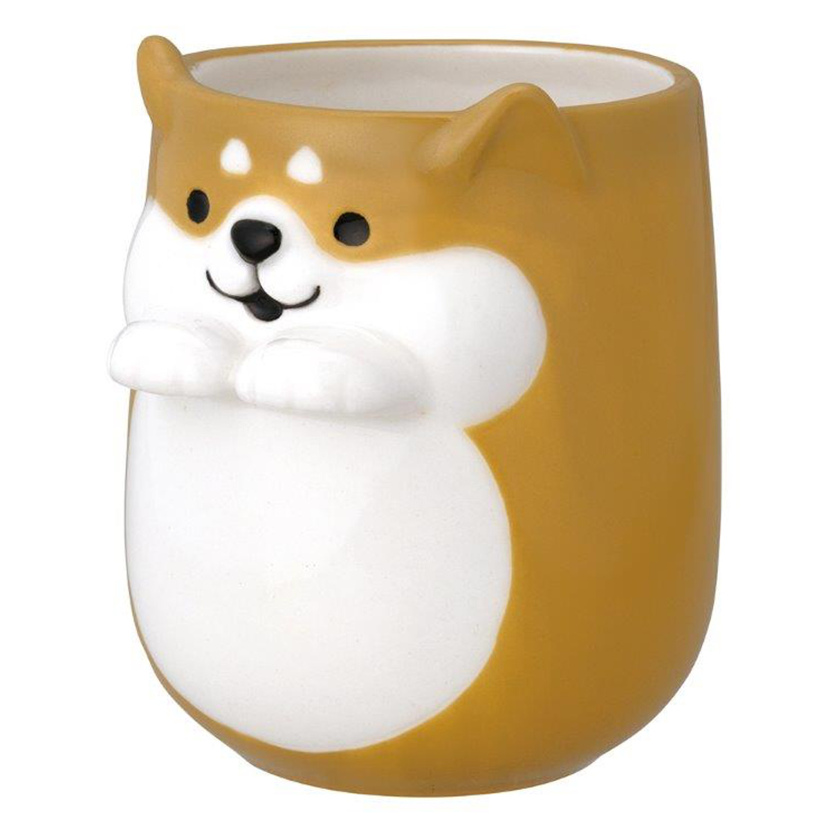 DECOLE（デコレ） 湯呑み 250ml そっとそえ手湯呑 陶器 （ 電子レンジ