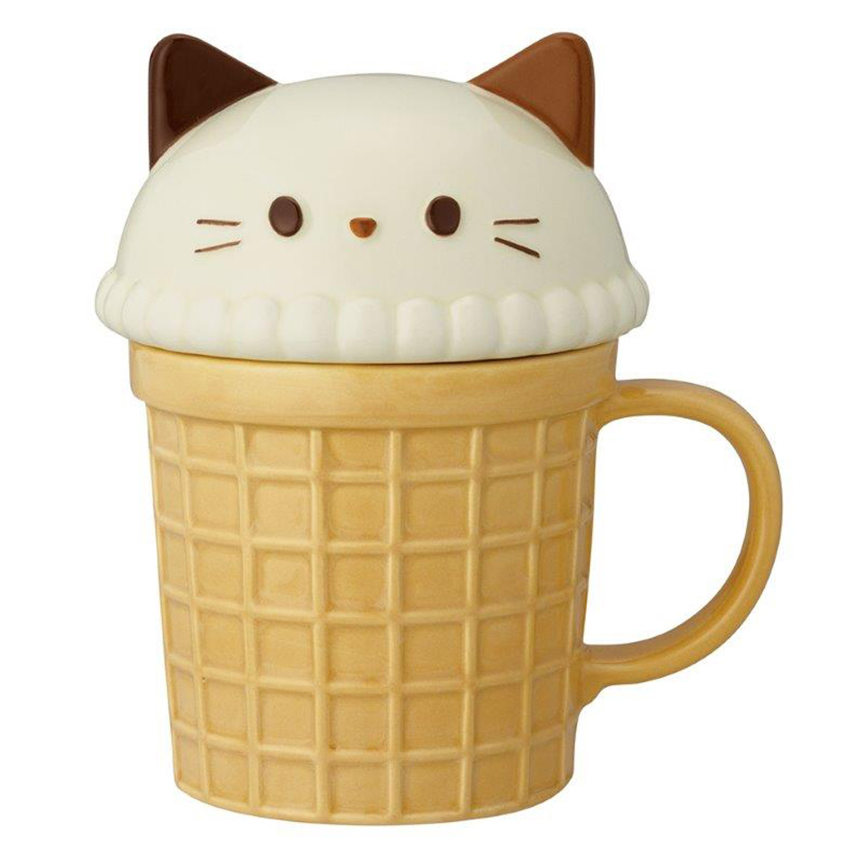 DECOLE（デコレ） マグカップ 200ml アニマルアイスマグ 陶器 （ マグ