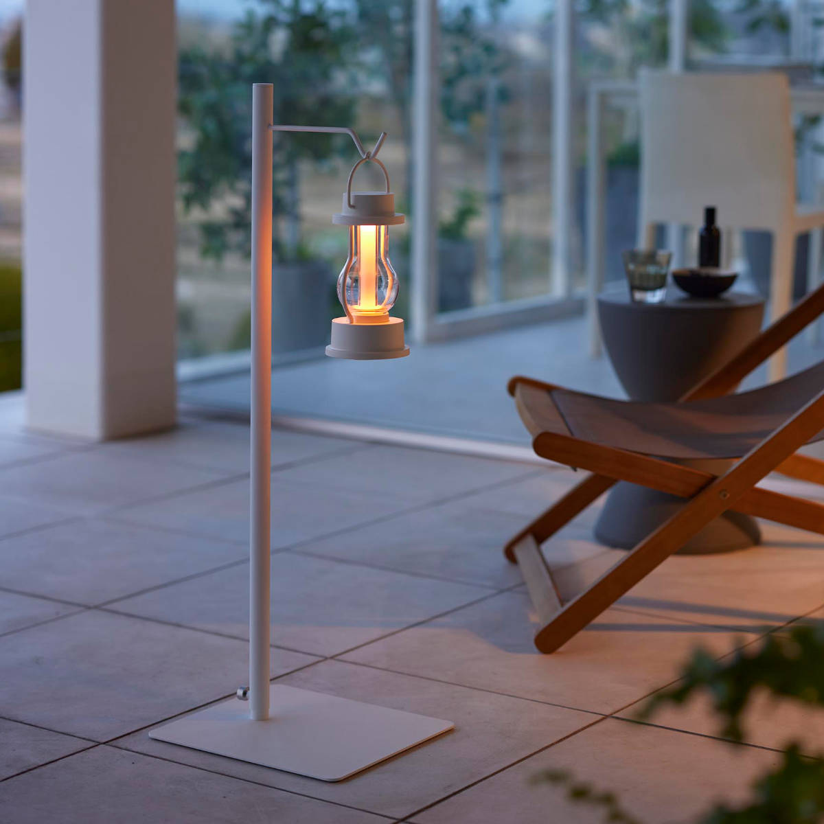 多色装飾ランタンスタンド tower 特典付き 山崎実業 高さ伸縮ランタンスタンド タワー