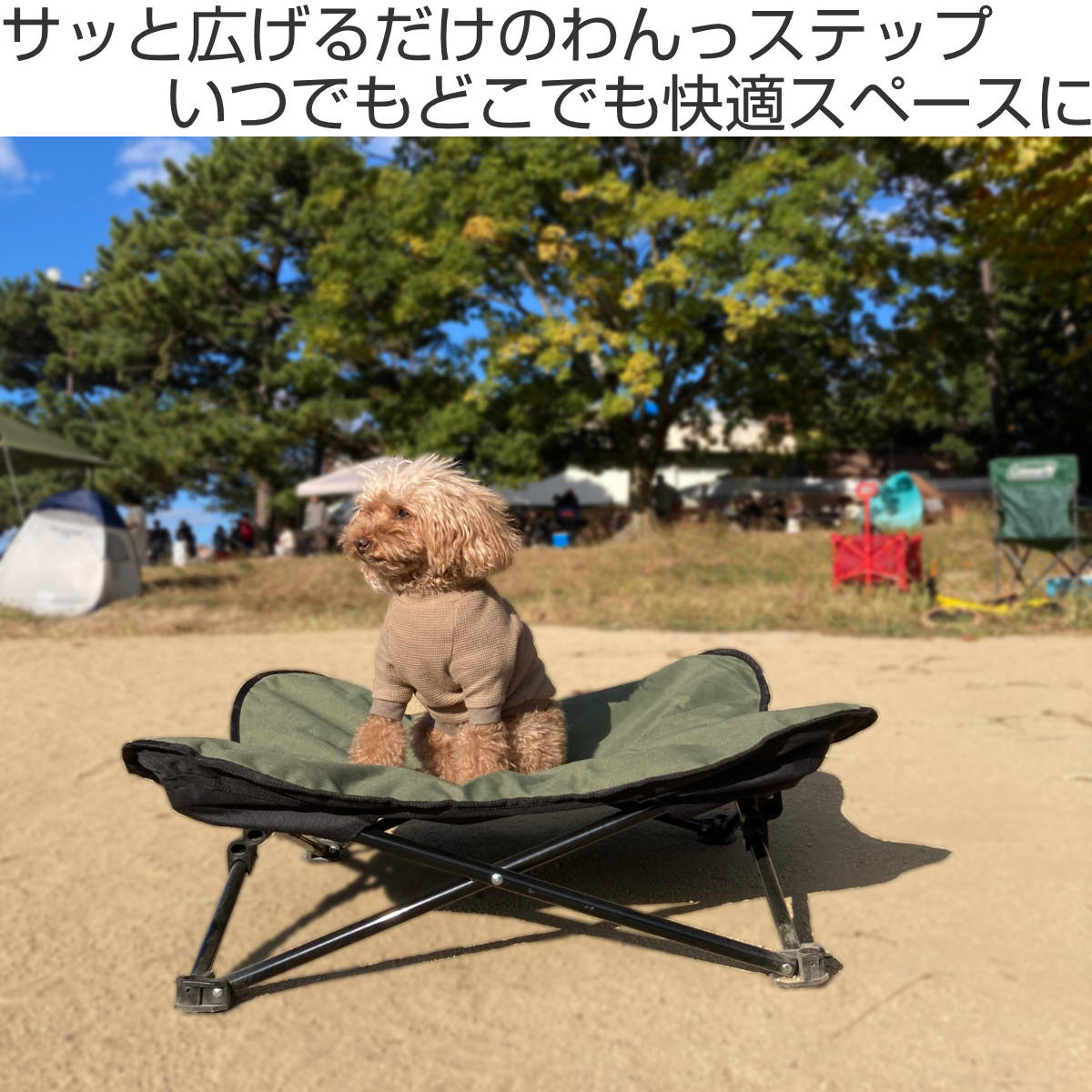 ペットベッド アウトドア ペットコット L 折りたたみ 犬 （ ドッグ