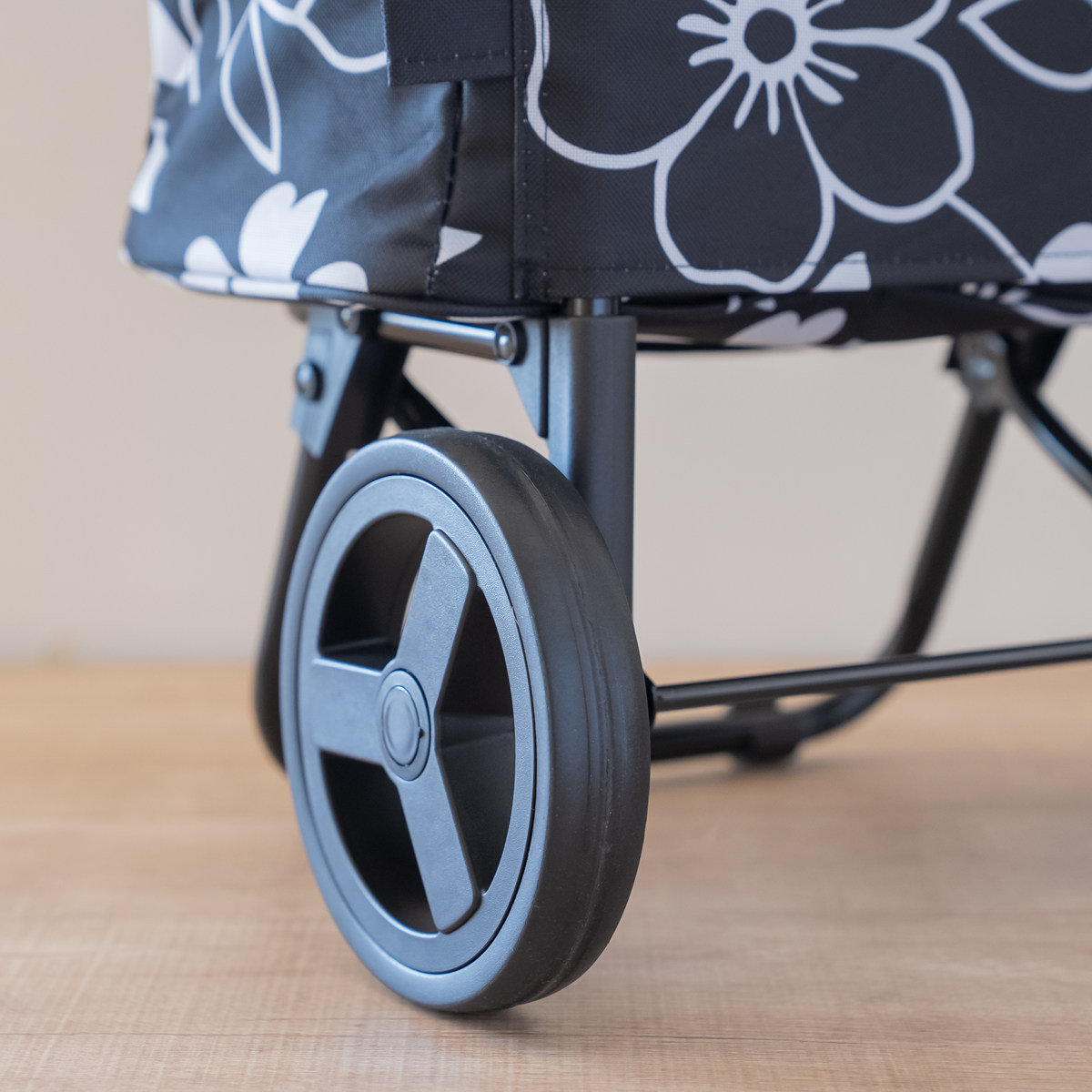 特典付き ショッピングカート cocoro 花柄 折りたたみ おしゃれ 大容量