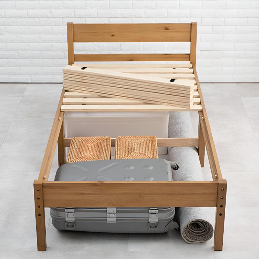 HAGiHARA（萩原） シングルベッド ボンネルコイルマットレスセット