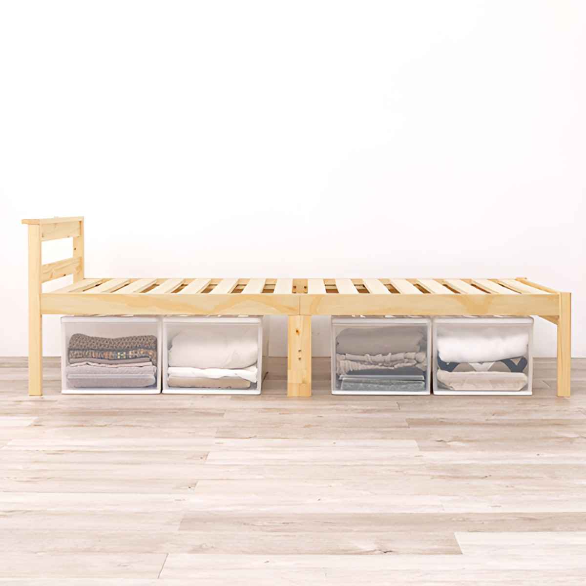 HAGiHARA（萩原） シングルベッド ボンネルコイルマットレスセット