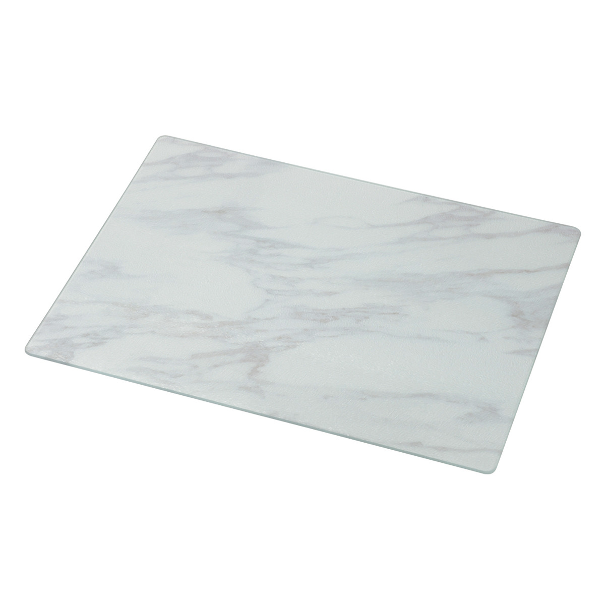 パール金属 鍋敷き スキット ガラスプレート 40×30cm （ ガラス 耐熱