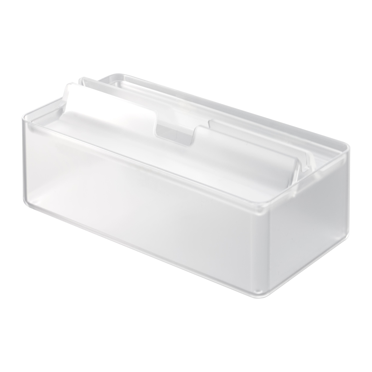 山崎実業 smart トレー蓋付きペーパータオルケース スマート クリア （ 4903208031264 スマートシリーズ ティッシュケース ティッシュボックス ） | 山崎実業 | 19