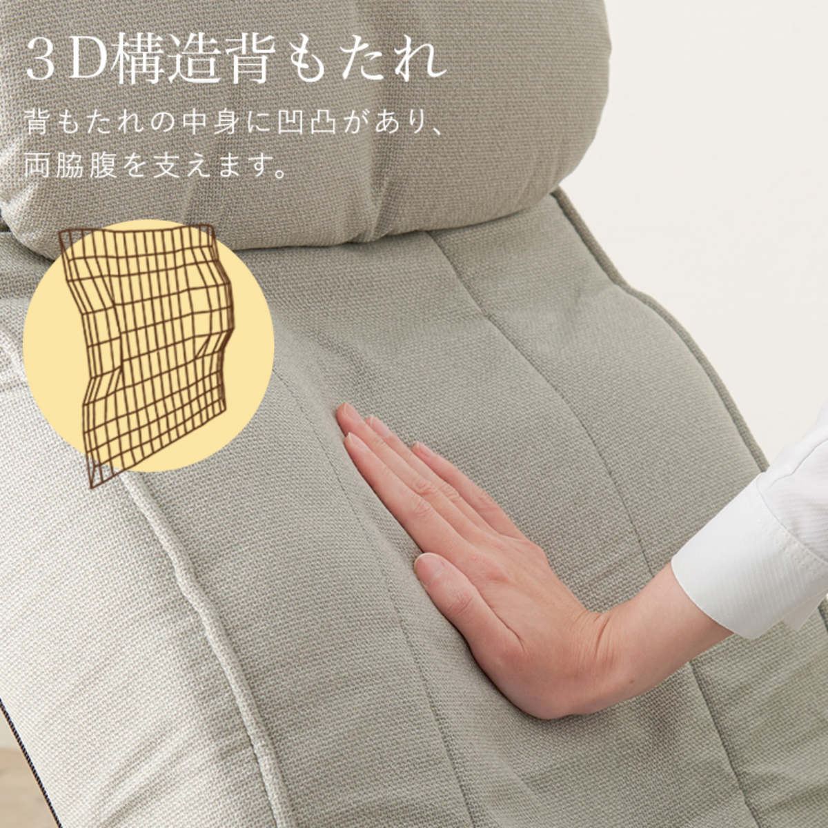 HAGiHARA(萩原) 座椅子 おしゃれ 腰痛 コンパクト 肘掛け 回転 HAGiHARA(萩原) 座椅子 おしゃれ 腰痛 コンパクト 肘掛け 回転