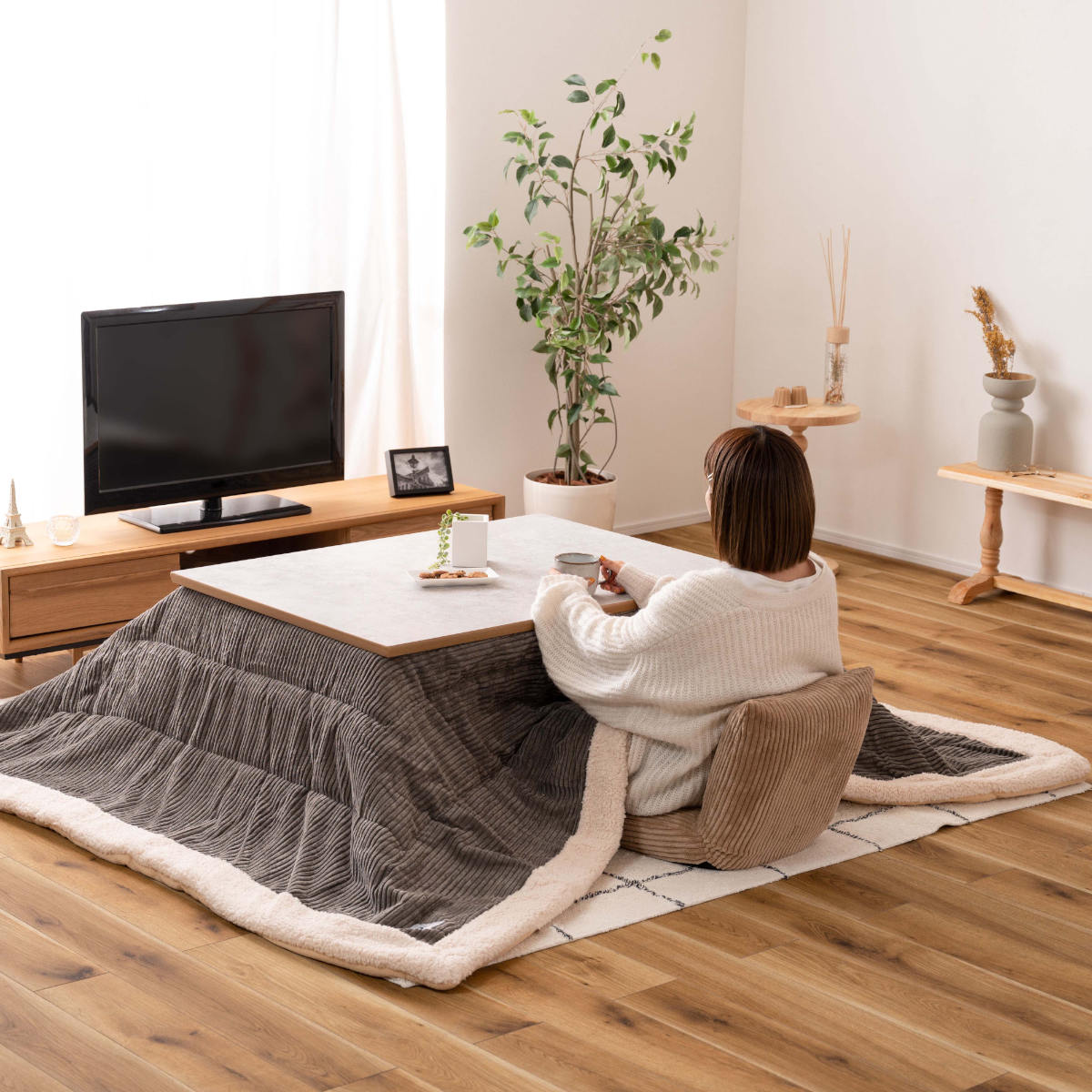 東谷 こたつ テーブル おしゃれ 長方形 お手入れ簡単 木製 （ 幅 105