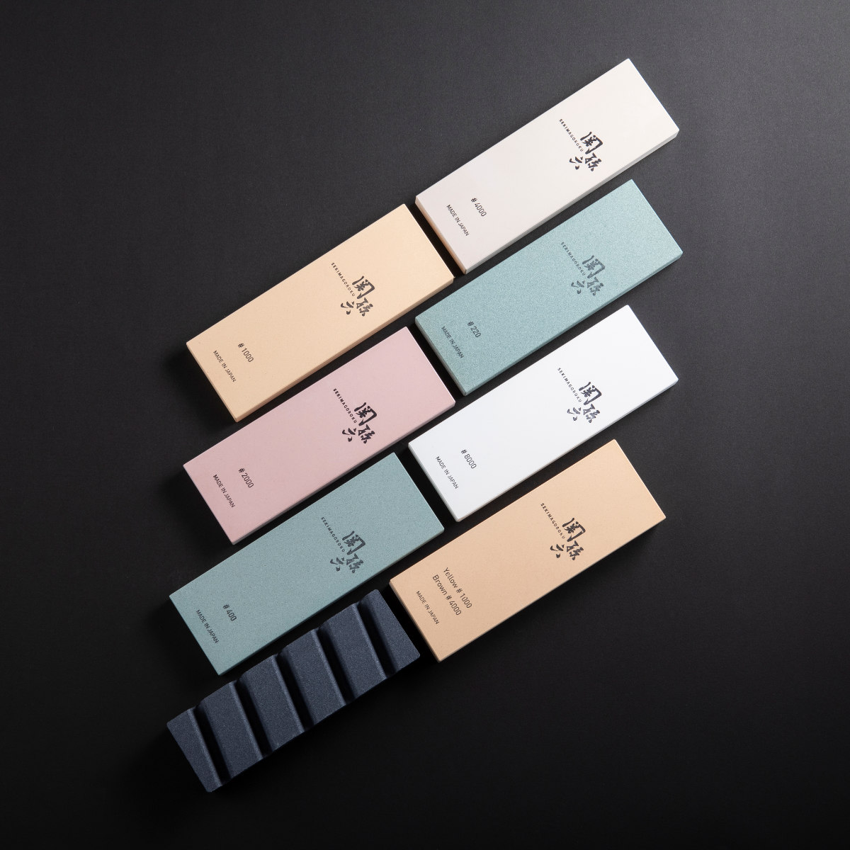 関孫六 砥石 両面 #1000 #4000 包丁研ぎ コンビ砥石 （ 研ぎ石 中砥石