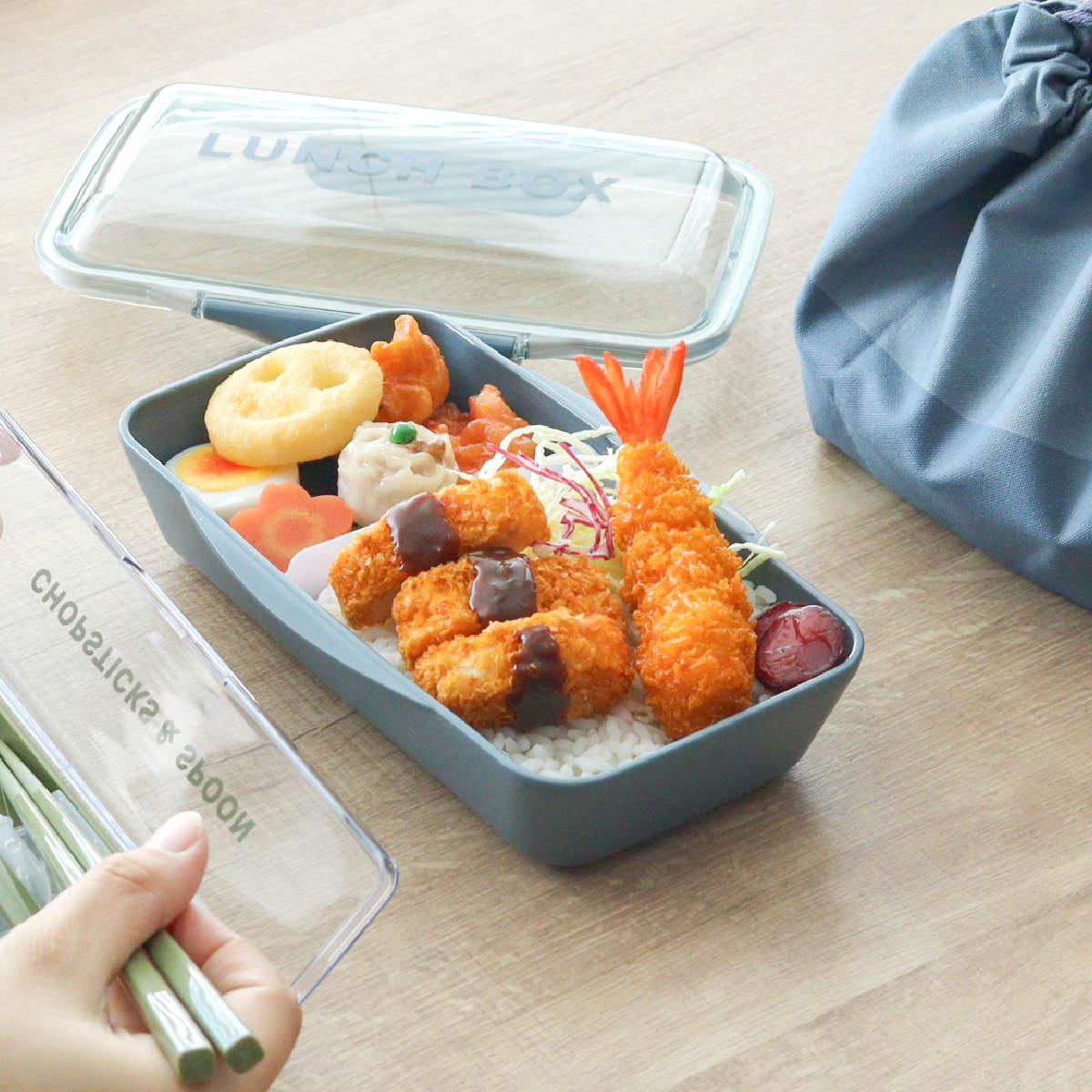 イエロースタジオ お弁当箱 弁当箱 750ml 1段 モノクロームドーム