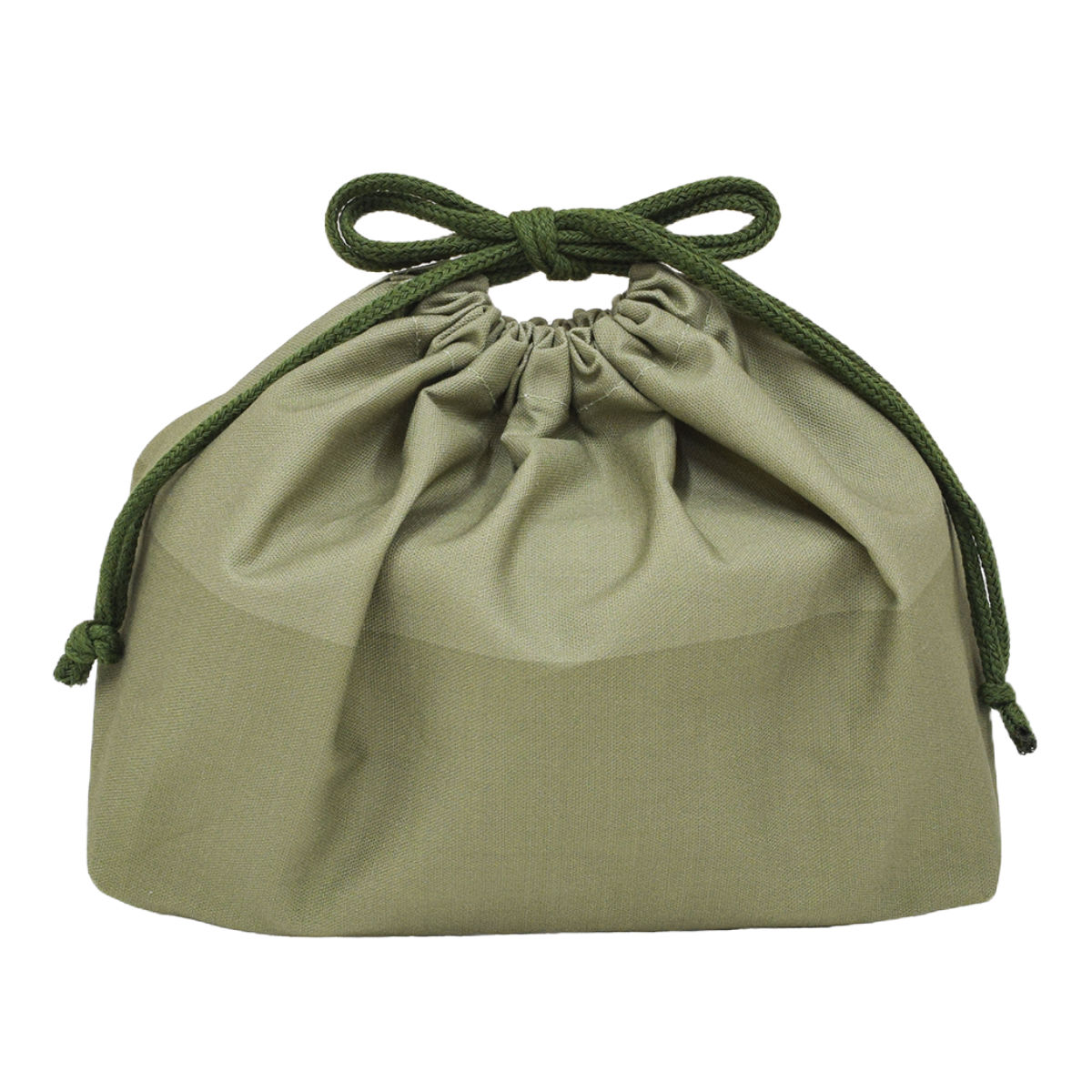 巾着 モノクロームランチ巾着 （ 弁当袋 お弁当袋 ランチバッグ 巾着袋