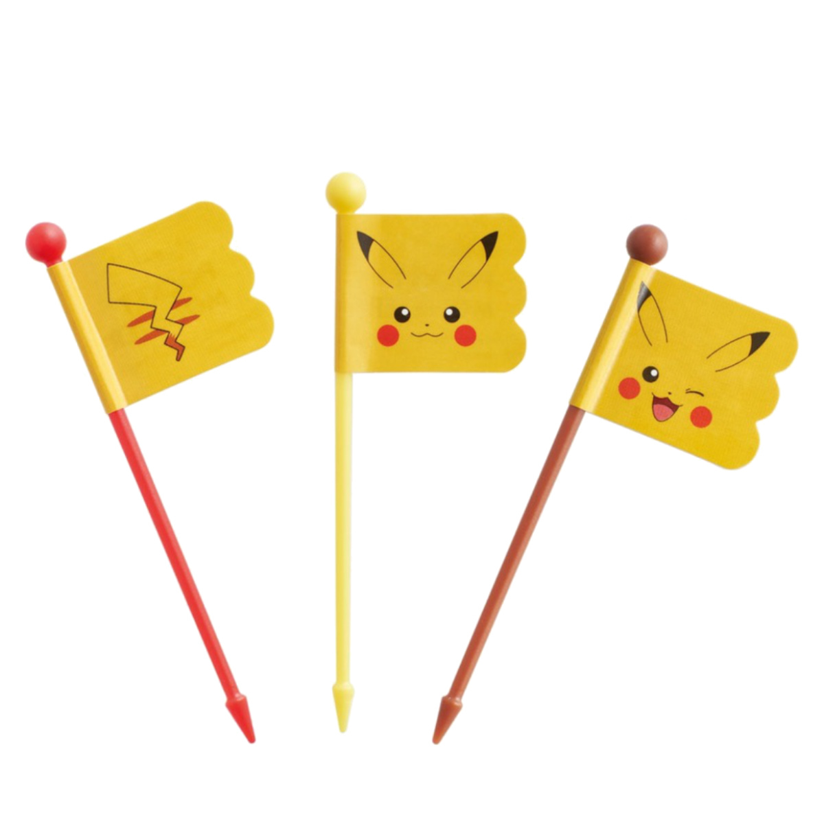 スケーター ピック ランチピックス 9本入り ピカチュウ （ ポケモン 9