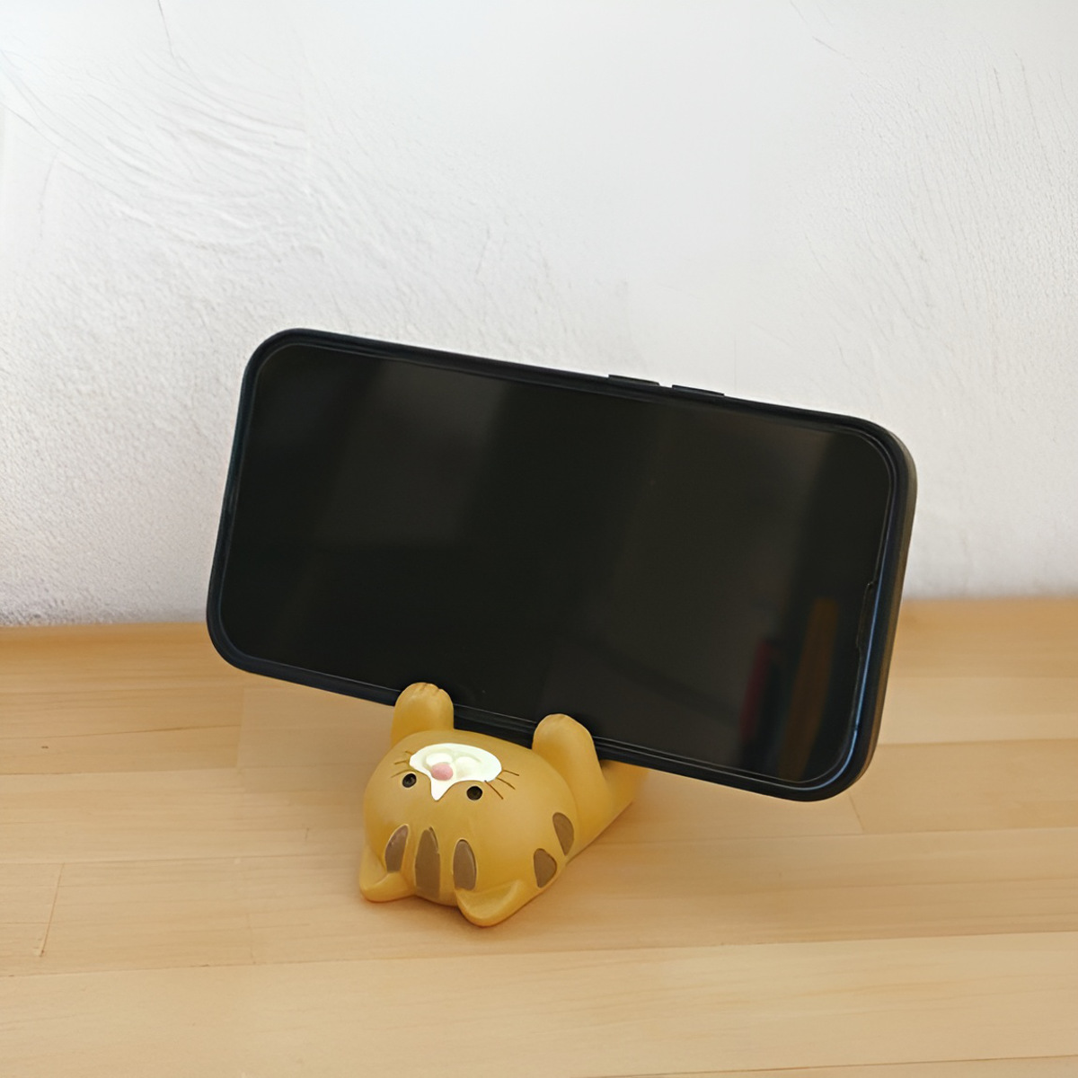 スマホスタンド ネコ ごろりんスマホスタンド お卓の猫ちゃん