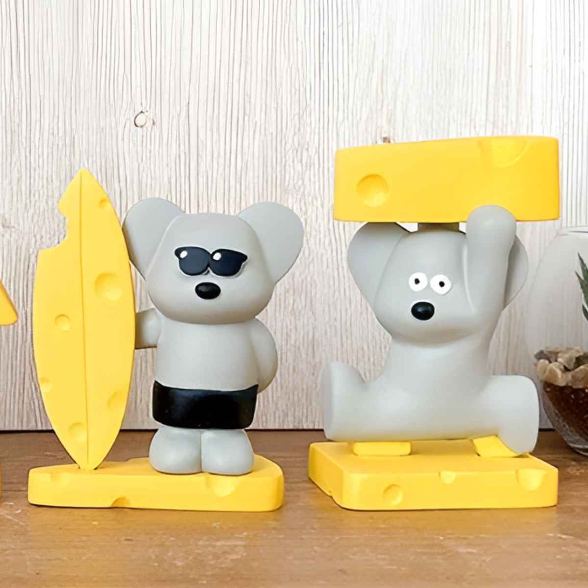 マスコット ANDY サーフ チーズを持つ ねずみのANDY 松本セイジ