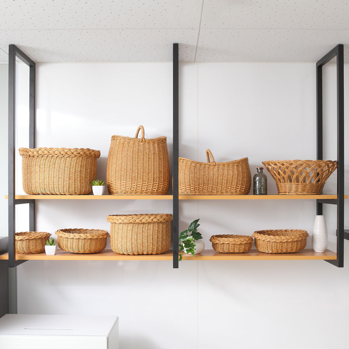 Creer バスケット ユティルナイール オーバルボウルL 洗える （ かご