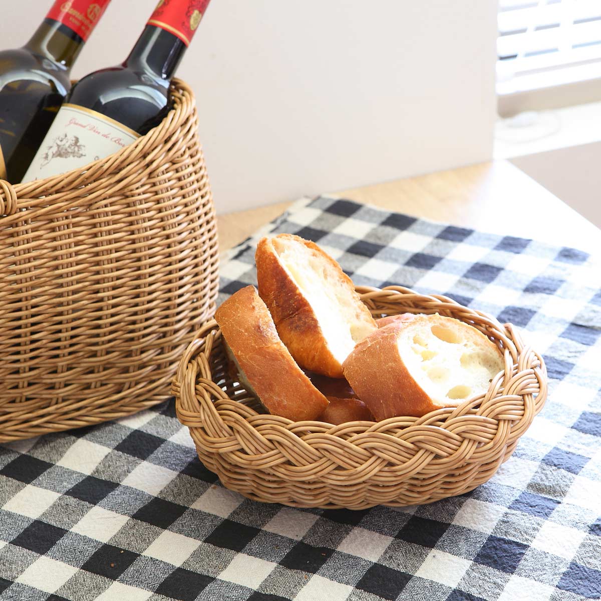 Creer バスケット ユティルナイール オーバルボウルS 洗える （ かご