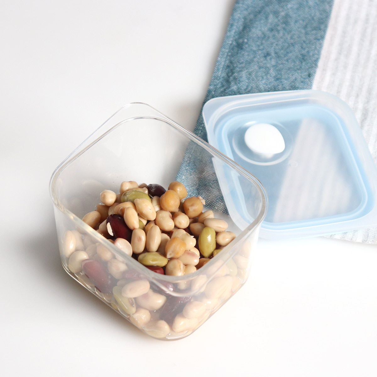 パール金属 保存容器 460ml Easy Clean 深型密閉保存容器 S （ 日本製