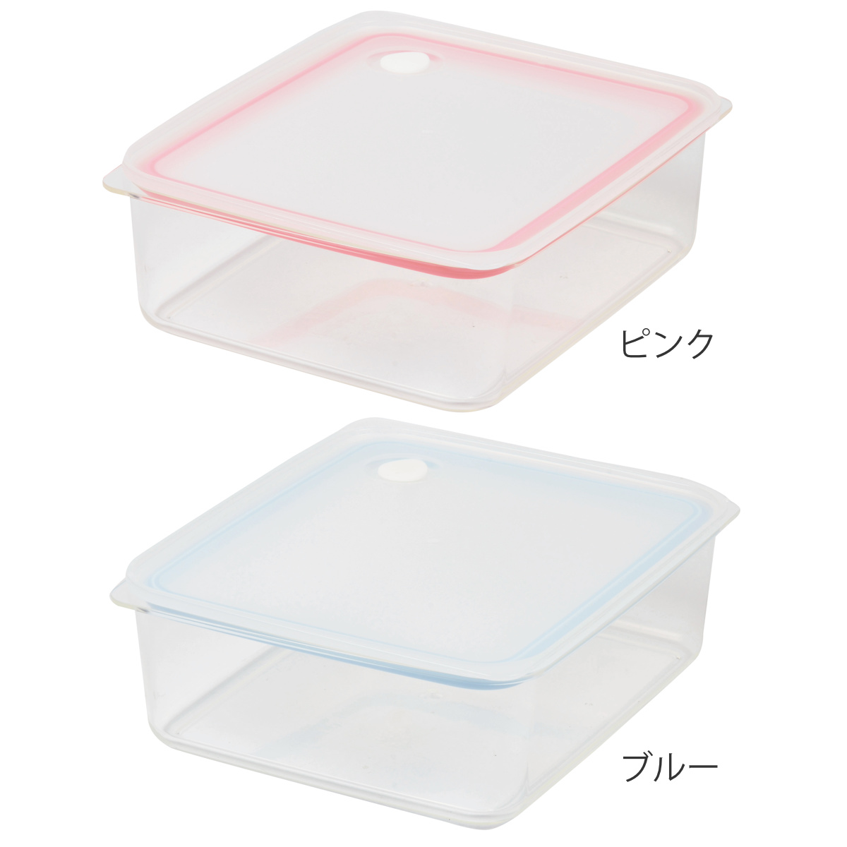 パール金属 保存容器 2.3L Easy Clean 深型密閉保存容器 L （ 日本製