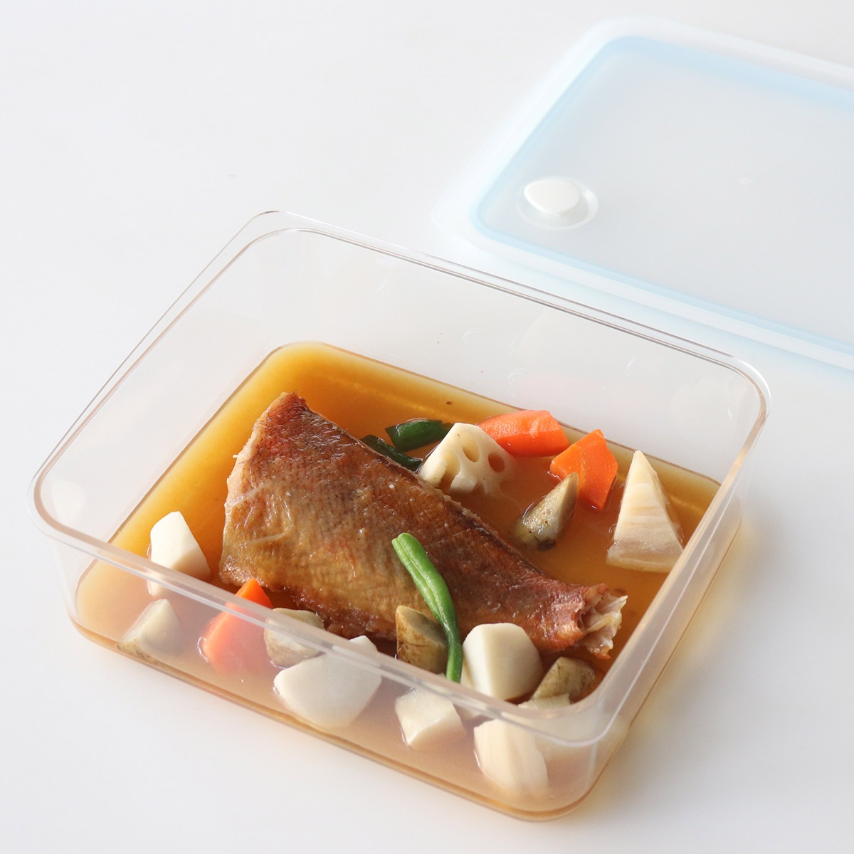 プラスチック容器 四角（保存容器、ケース） | キッチン、日用品、文具