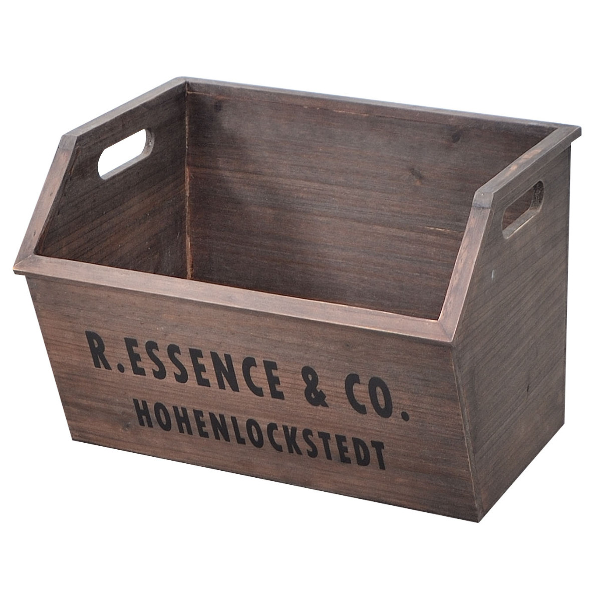 東谷 収納ボックス スタッキングボックス 同色4個セット 木製 （ 木製