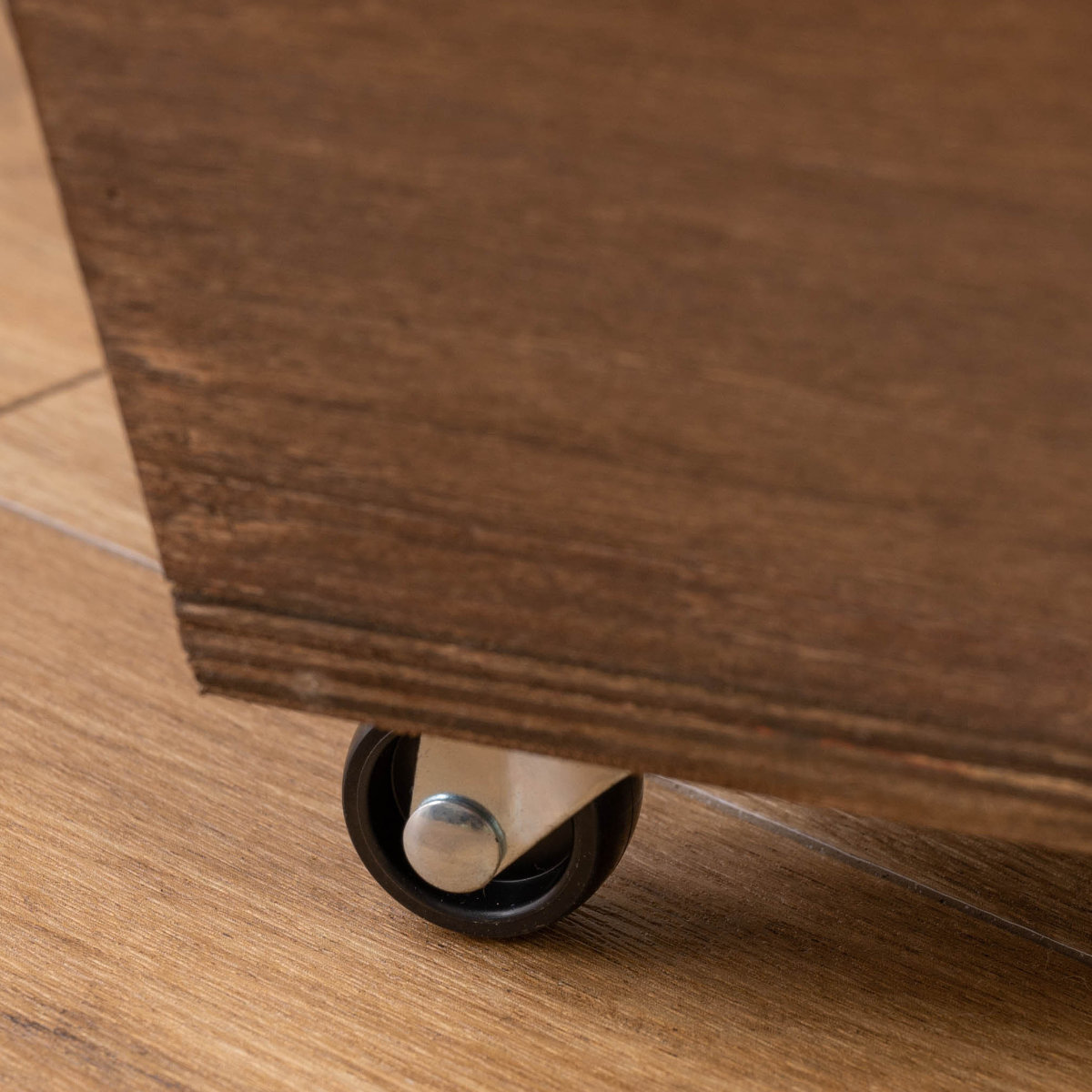 東谷 収納ボックス キャリーボックス キャスター付き 木製 （ 木製