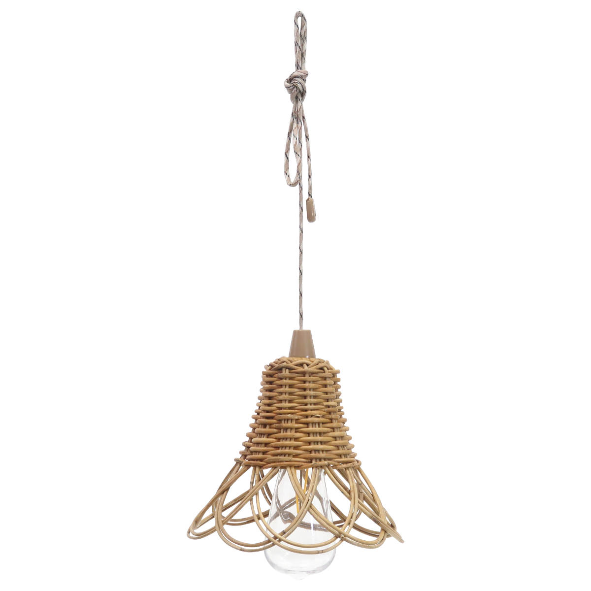 Creer AROROG シェードハングランプ タイプ1 ラタン ライト （ 照明