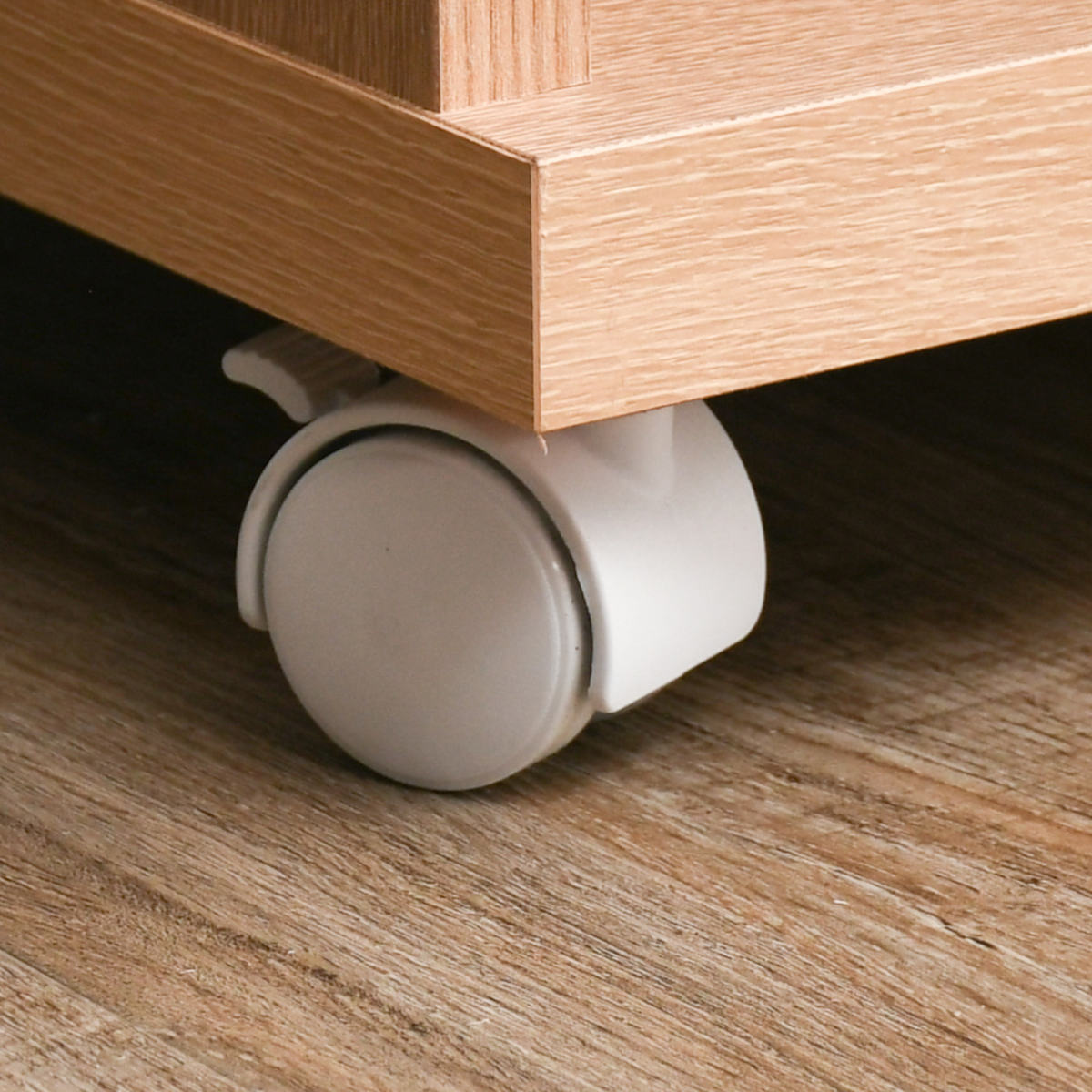 サイドテーブル キャスター 収納 木製 ソファ下差し込み可能