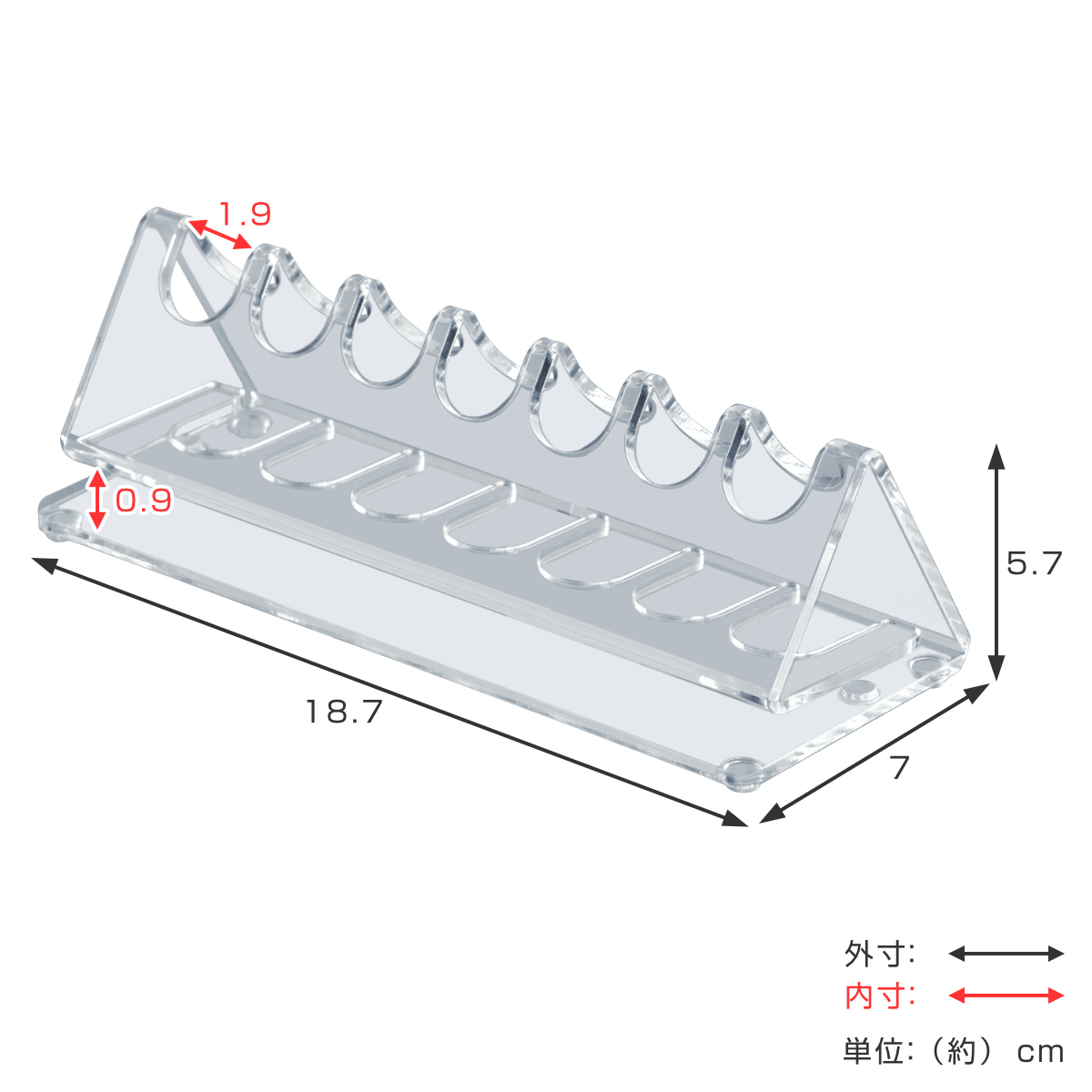 Trytec ペンスタンド トレビュアー トレース台専用 アクリル製