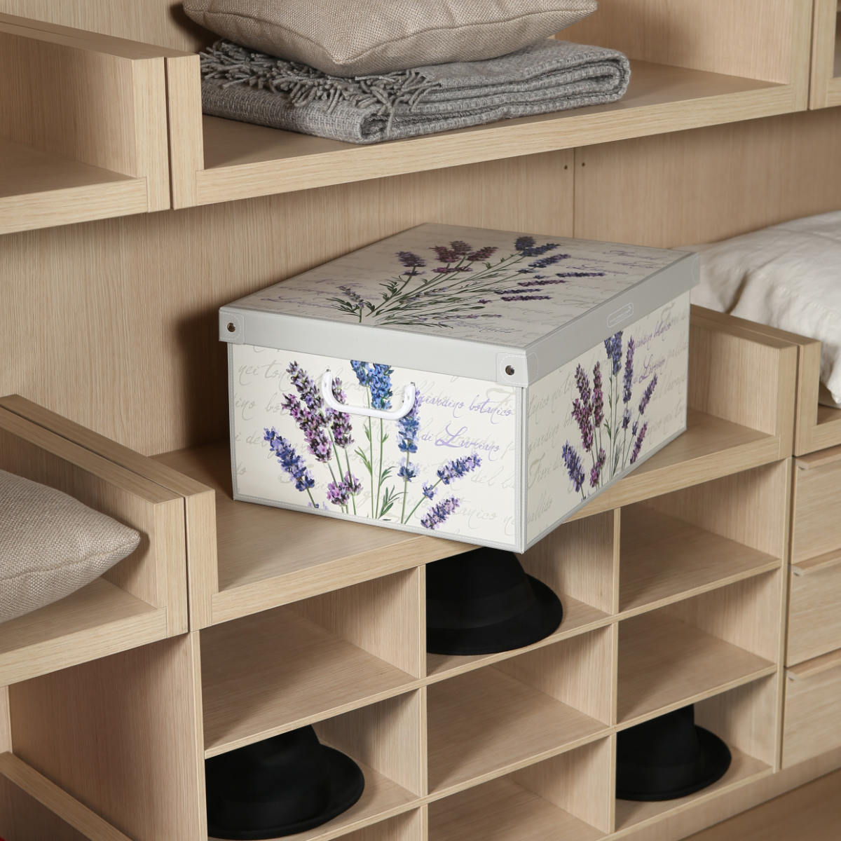 収納ケース スタッキングコンテナ ピオニー M イタリア製 （ 収納