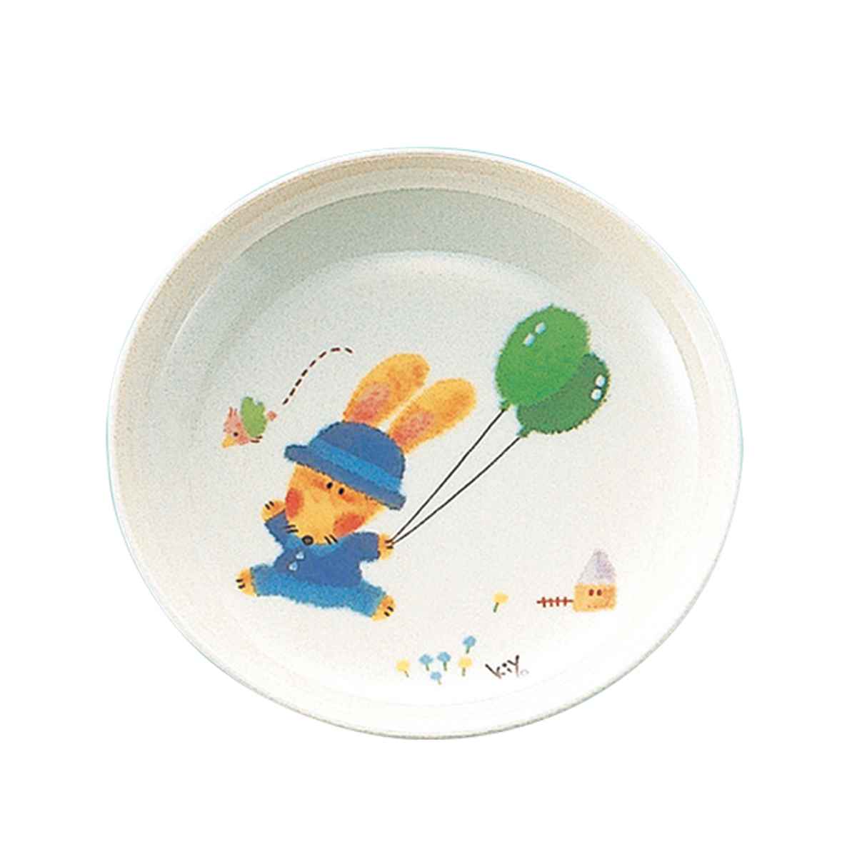 プレート 14cm スイートラビット メラミン （ 食洗機対応 アニマル