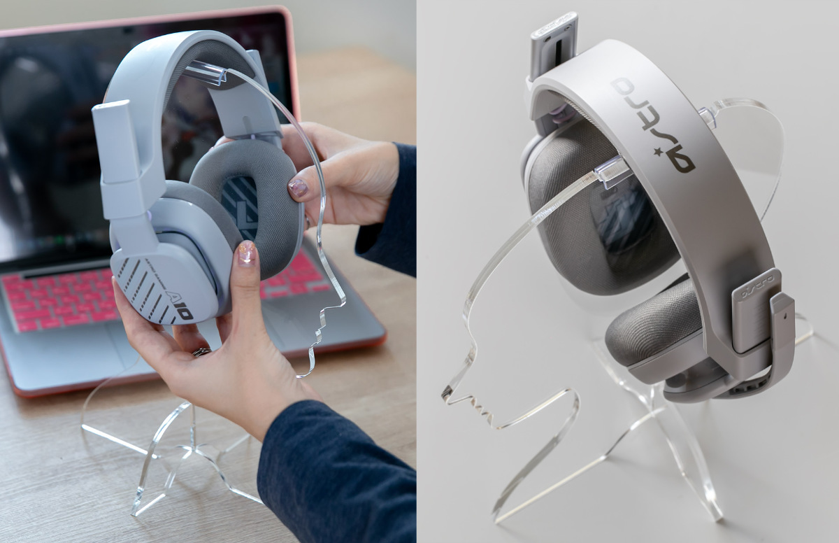 Trytec 特典付き ヘッドフォンスタンド amenist アクリル製 日本