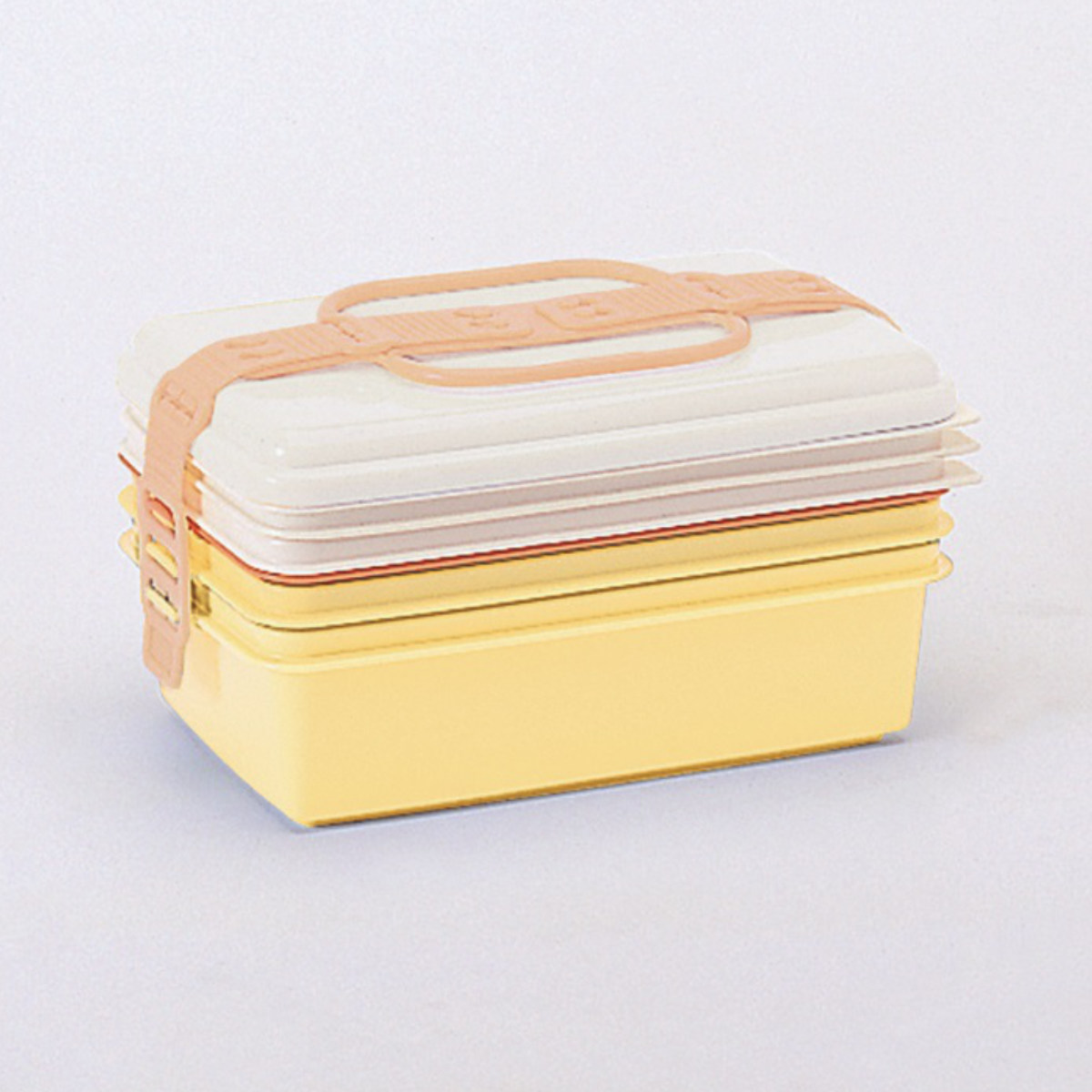 サンコープラスチック お重 3段 ファミリーパック 5400ml （ ランチ