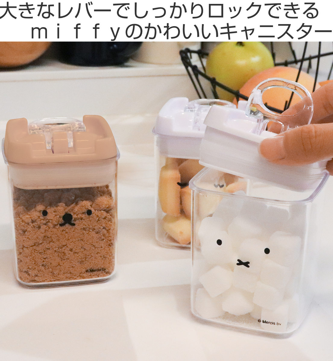 オカトー 保存容器 250ml miffy キャニスター （ ミッフィー 密閉