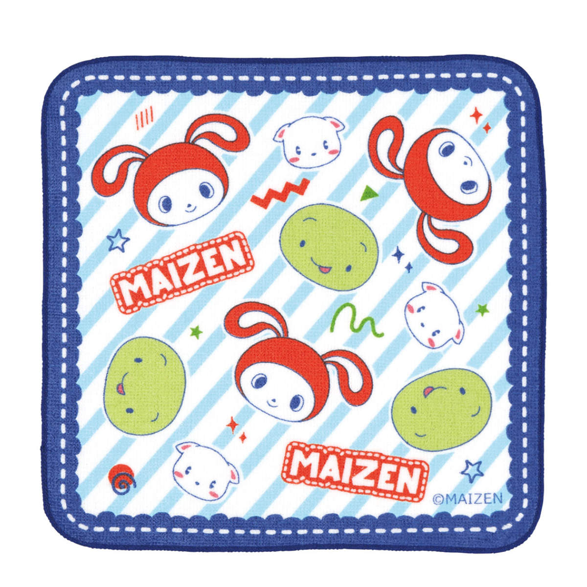 スケーター ハンドタオル 25×25cm まいぜんシスターズ （ 手拭き