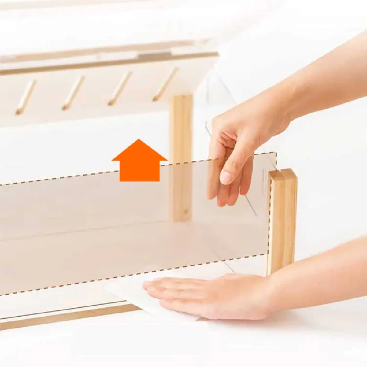 ケージ 小動物 ミオファン デラックスハウス ダブルルーフ ハムスター