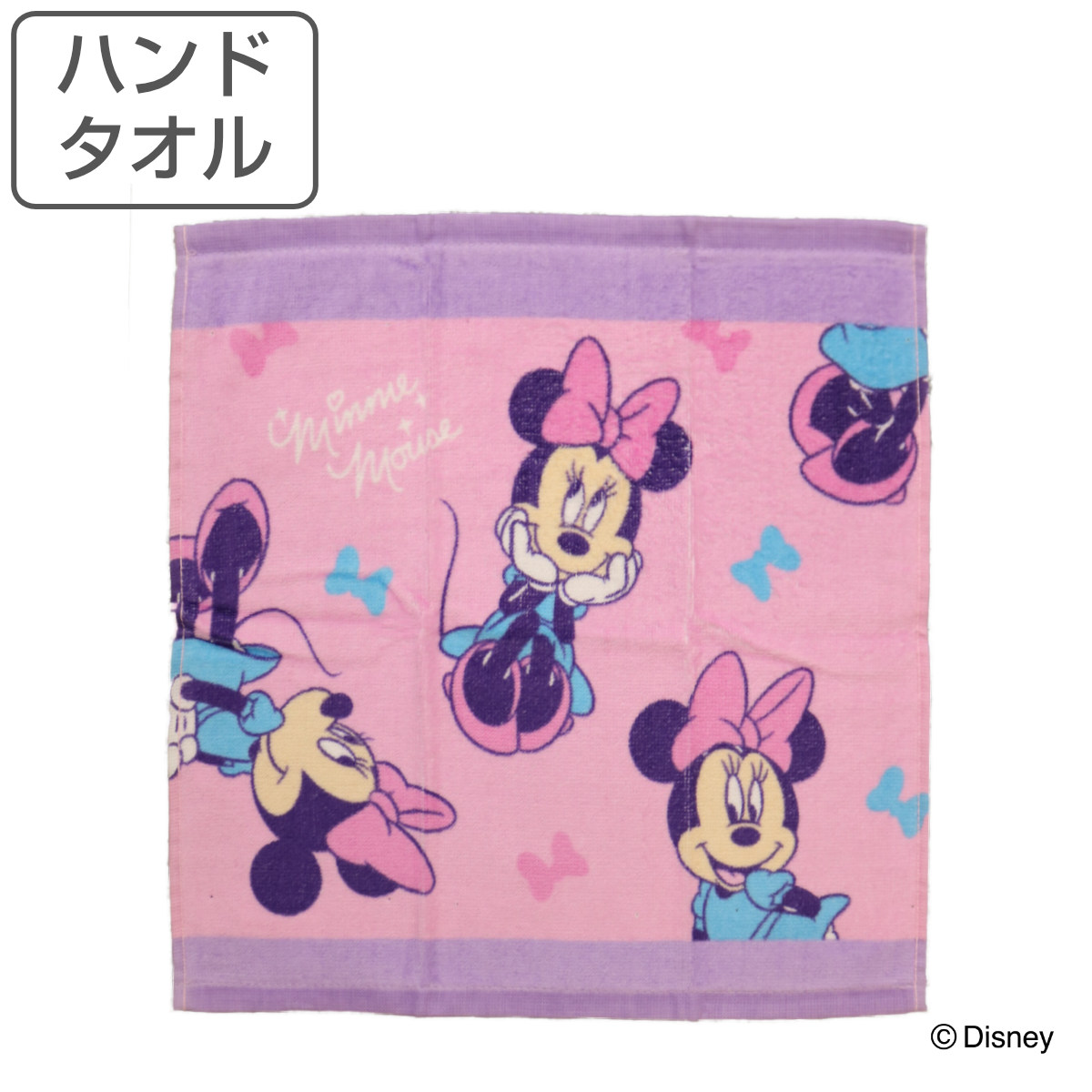 Disney（ディズニー） ハンドタオル フィアレス ミニー 34×35cm