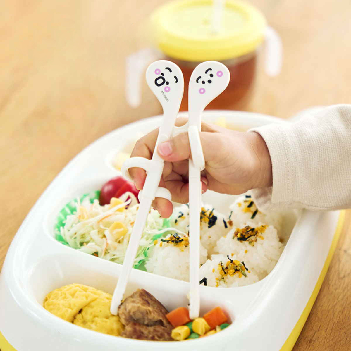 EDISONmama（エジソンママ） 箸 エジソンのお箸 mini 右手用 シナ