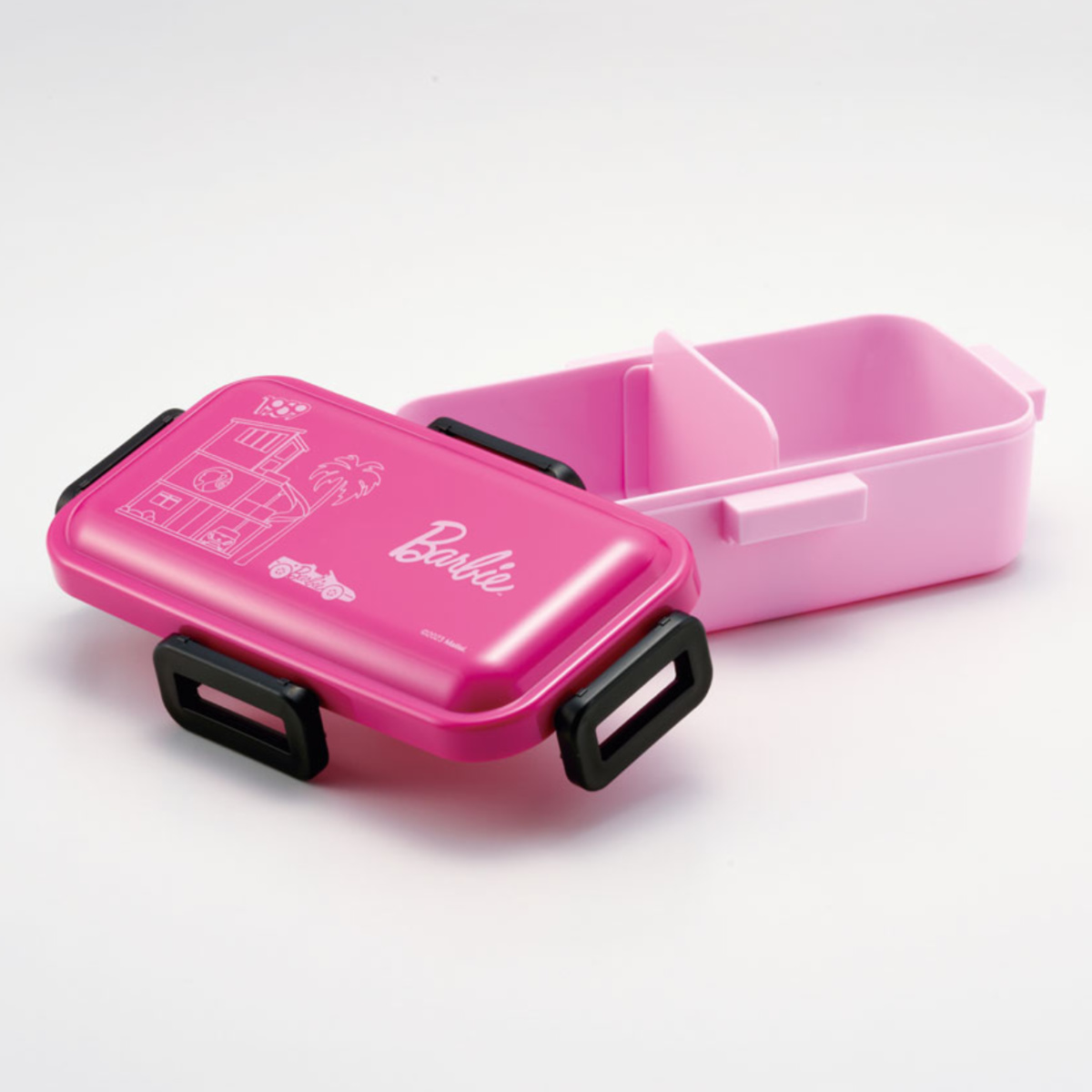 スケーター お弁当箱 抗菌ふわっと弁当箱 1段 530ml バービー