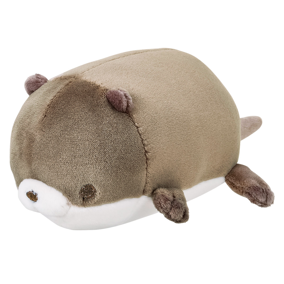 カワウソ ぬいぐるみ 中型 LivHeart（りぶはあと） マスコット 11cm 手乗りサイズ マシュマロ