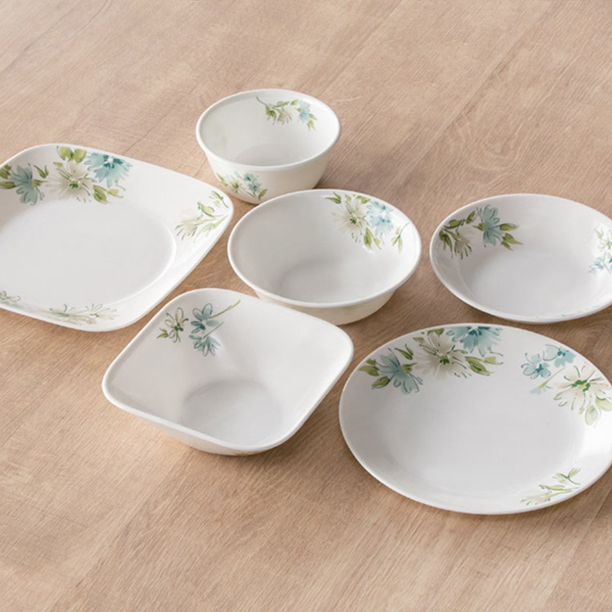 食器 3点セット CORELLE コレール フェアリーフローラ 強化ガラス