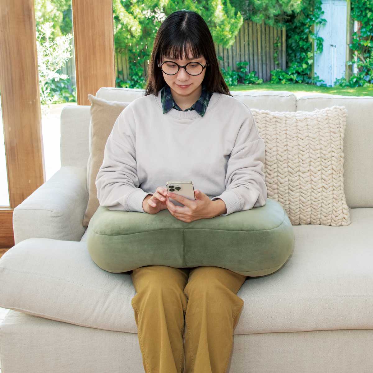 LivHeart（りぶはあと） アームレストクッション リラフィット